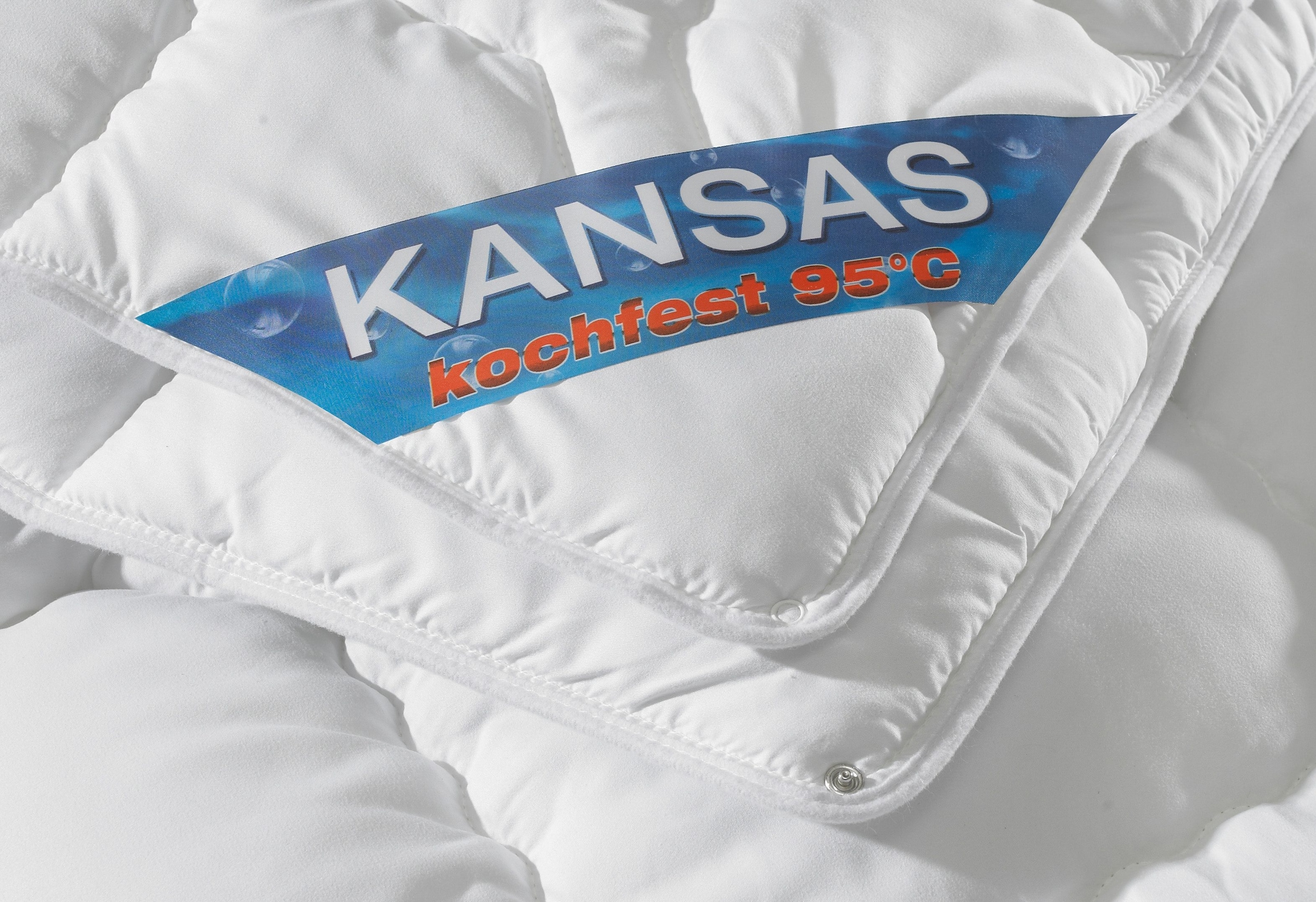 »Kansas«, Grössen, Schlafkomfort 100% und oder in f.a.n. leicht, Bettdecke Winter (1 135x200 Bezug Microfaserbettdecke weiteren Füllung Polyesterfaser, Polyester, für Sommer kaufen St.), cm bequem