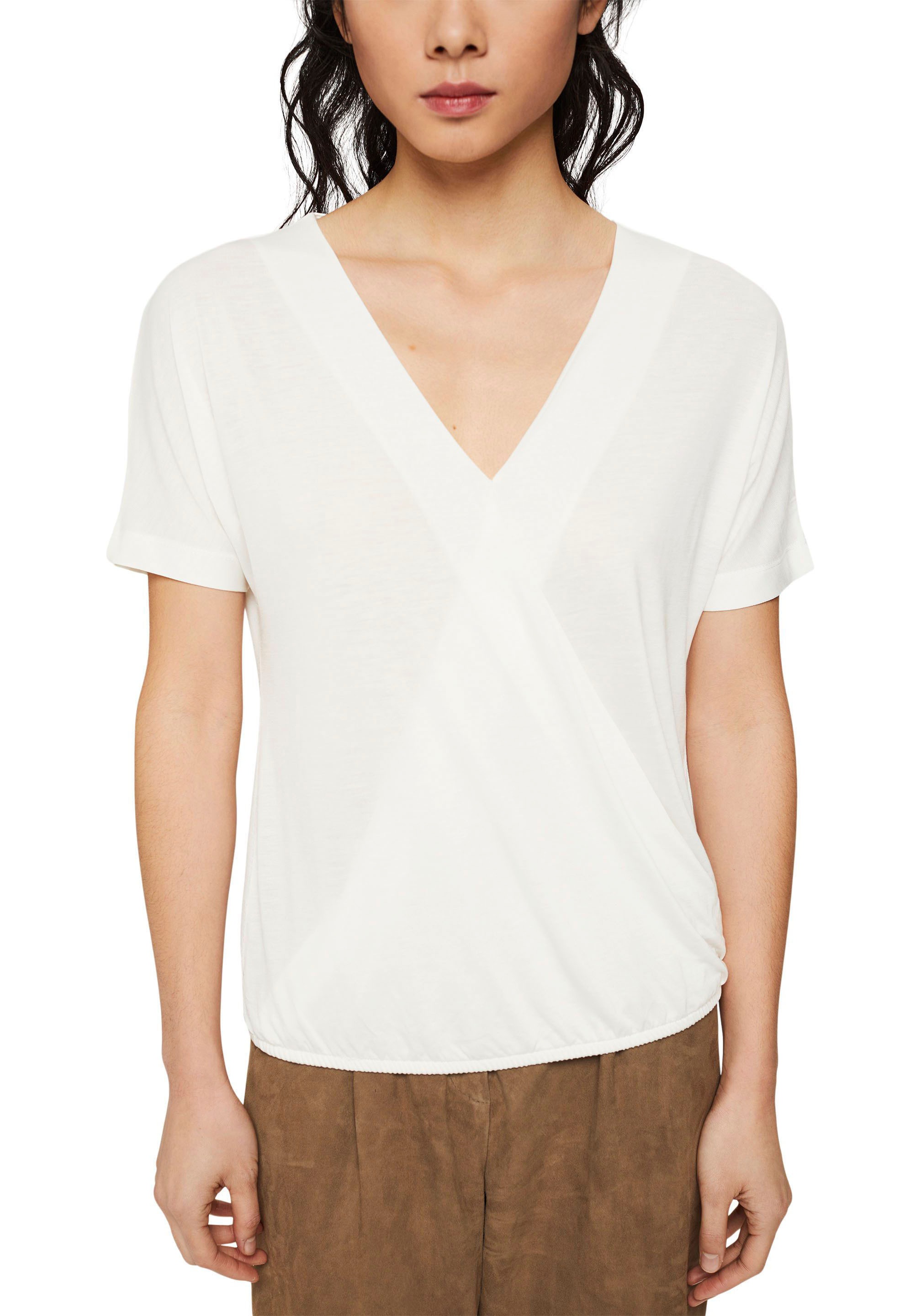 Image of Esprit Collection Wickelshirt, im Basiclook bei Ackermann Versand Schweiz