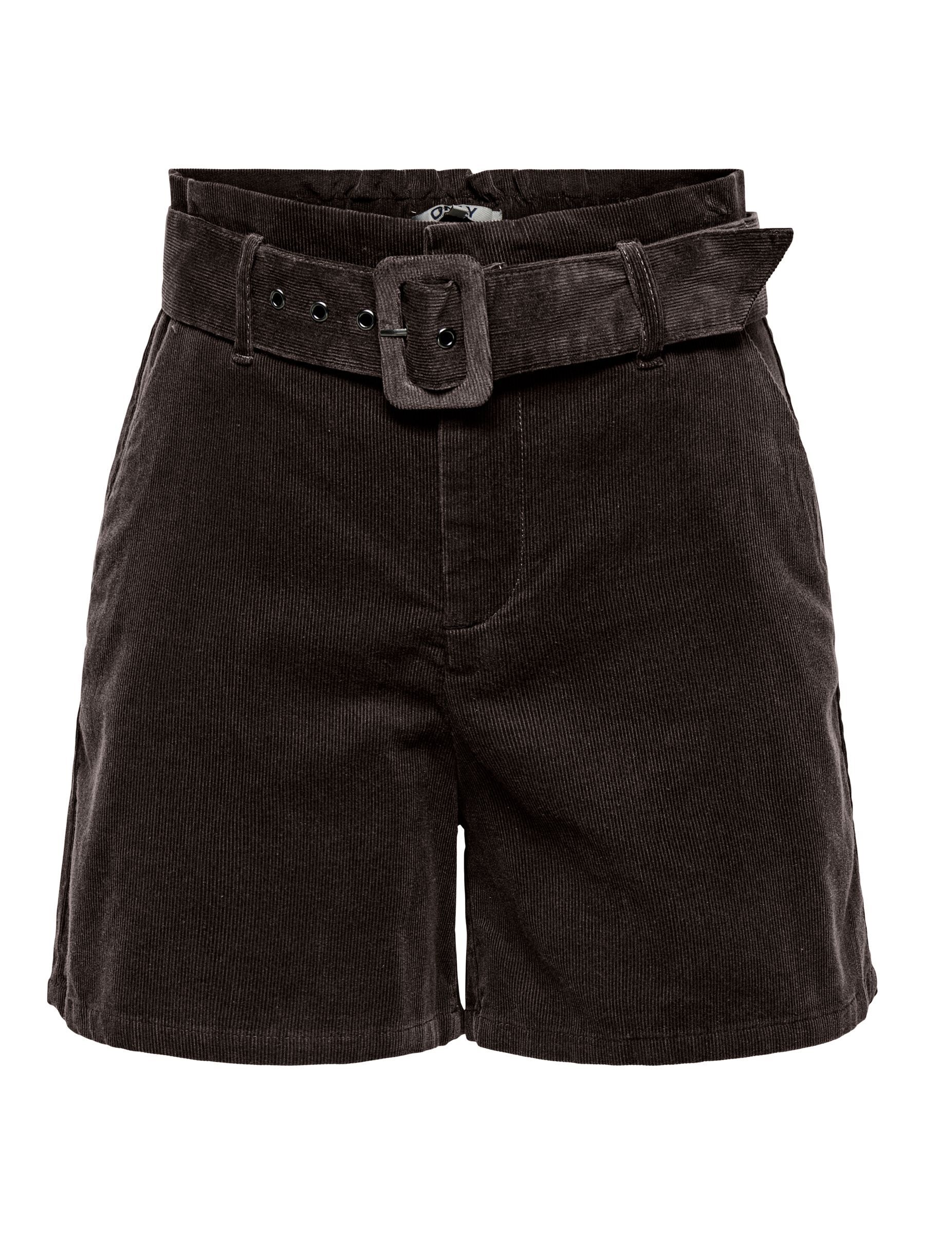 ONLY Short »ONLNESSA HW BELT CORD SHORTS CC PNT«