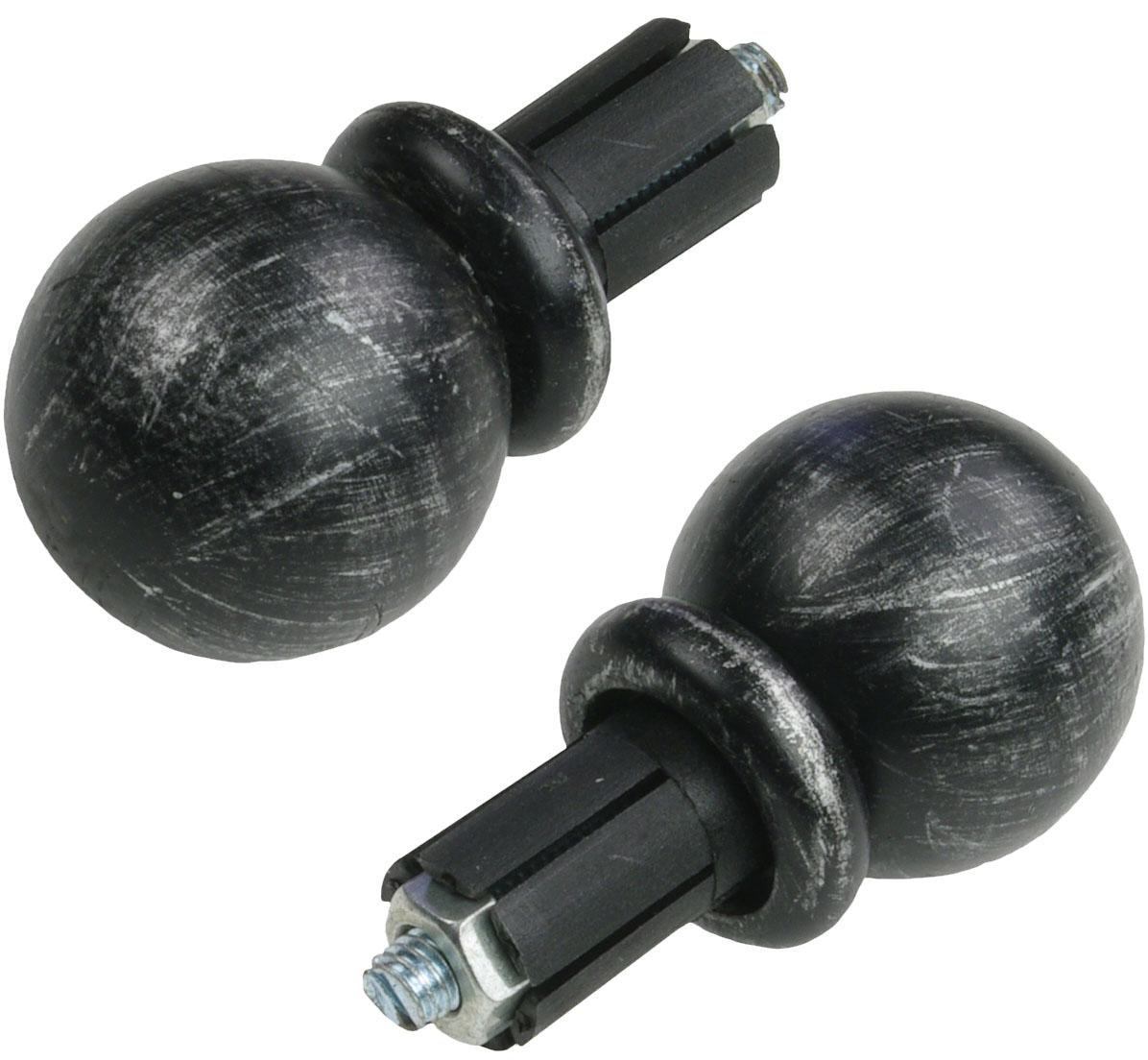 Liedeco Gardinenstange »Esp Kugel«, 1 läufig-läufig, Fixmass, 1-läufig im Fixmass Ø 16 mm