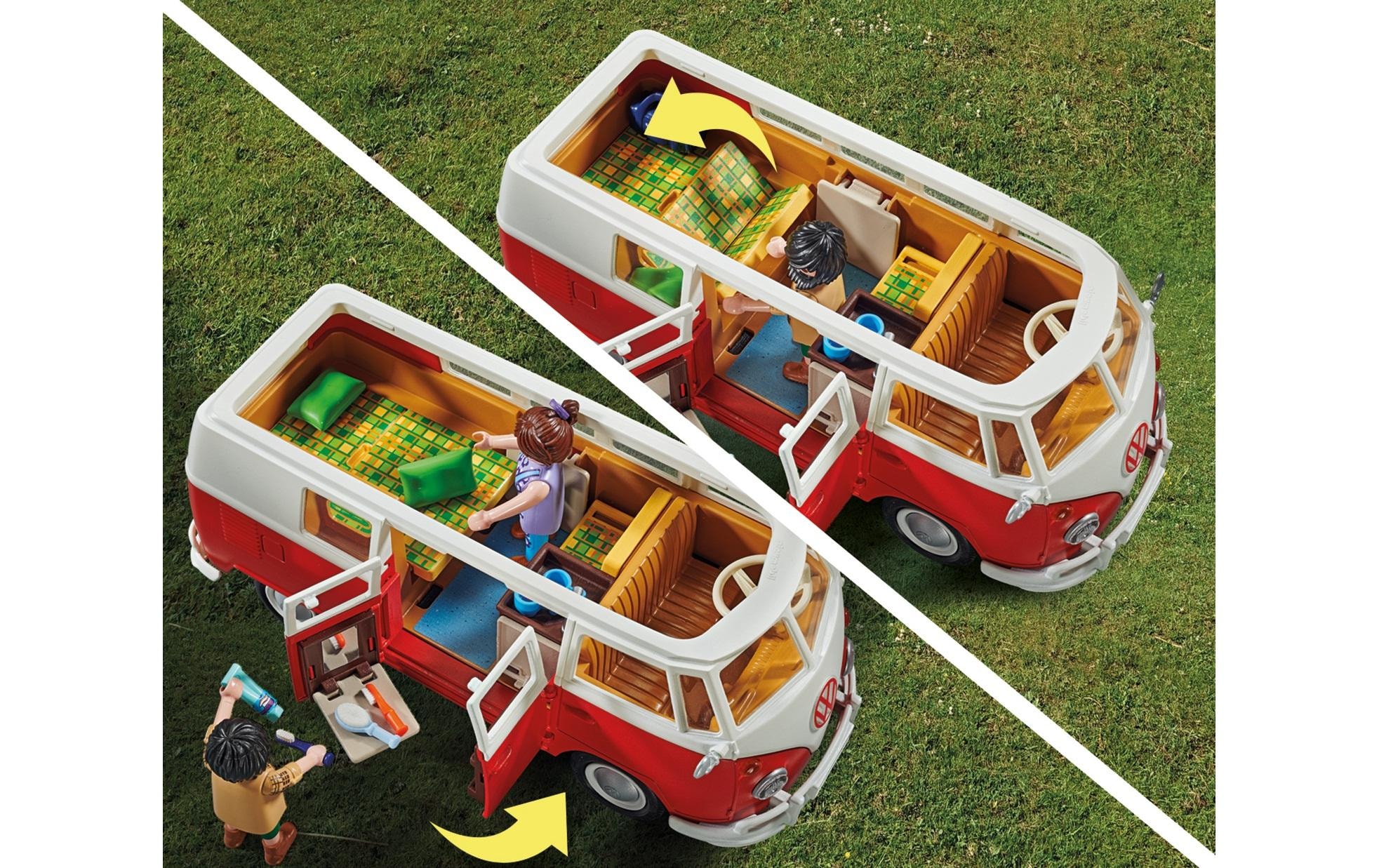 Playmobil® Spielbausteine »Volkswagen T1 Camping Bus 70176«