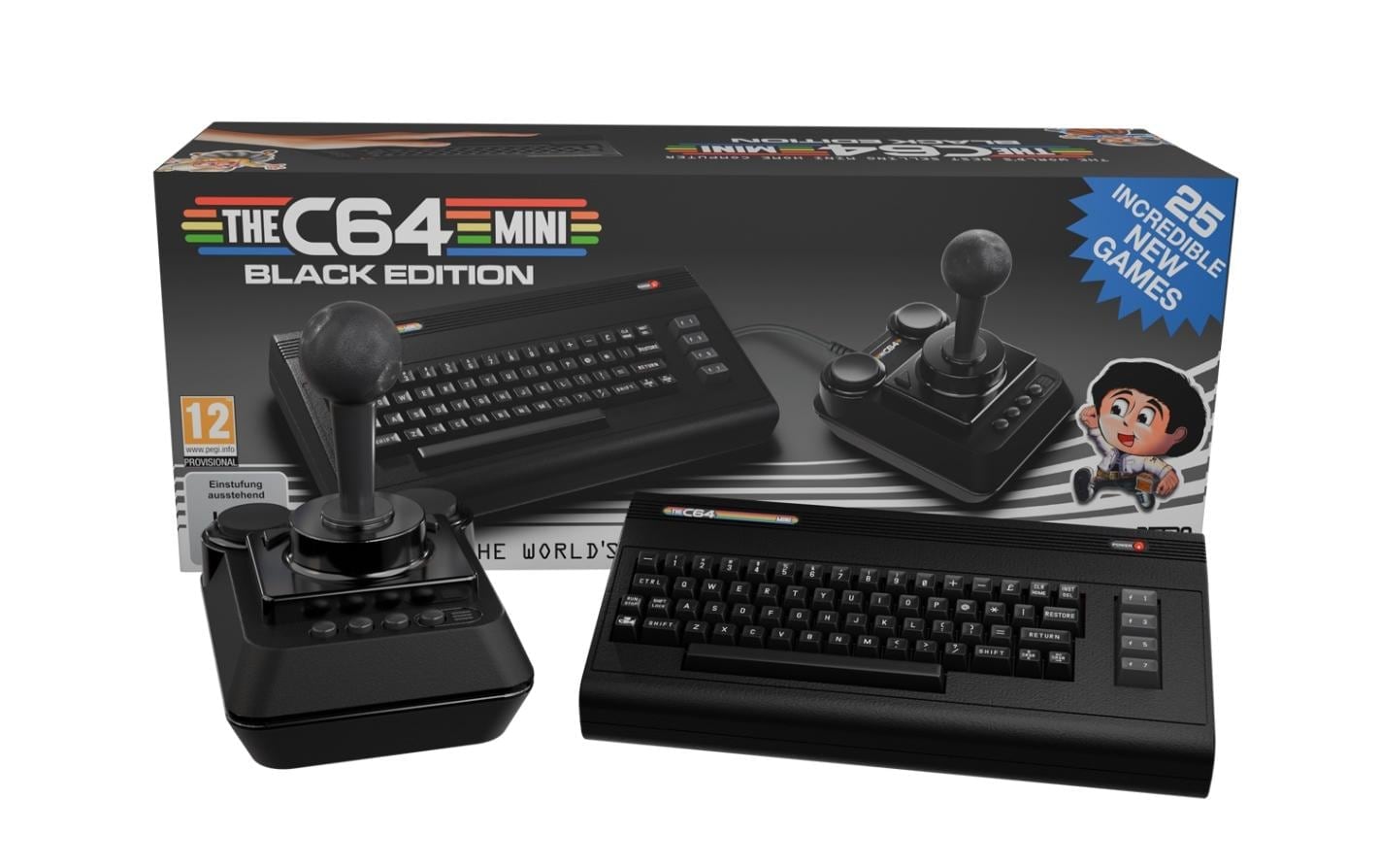 Retro Bit Spielekonsole »THEC64 Mini Black Edition«