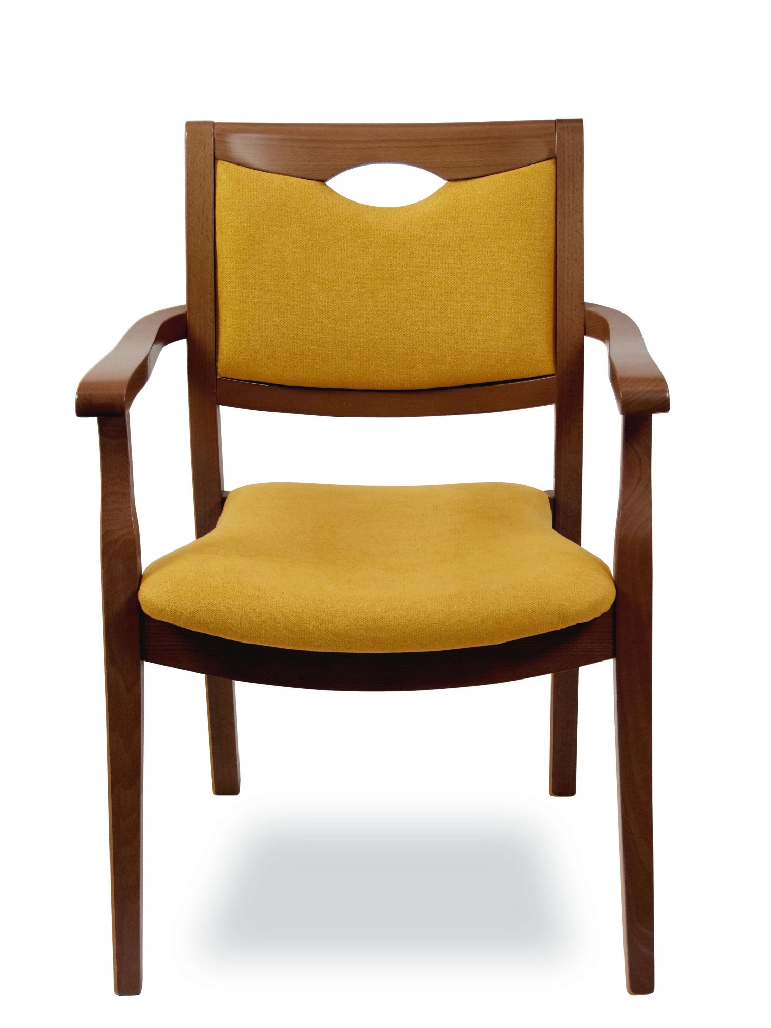 Home affaire Chaise avec accoudoirs »London, Stuhl, Komfortsessel, 3 Gestellfarben, Made in Italy« () 1 cuisExtra-komfortabel, ergonomisch, fleckenabweisendes Gewebe, Massivholz