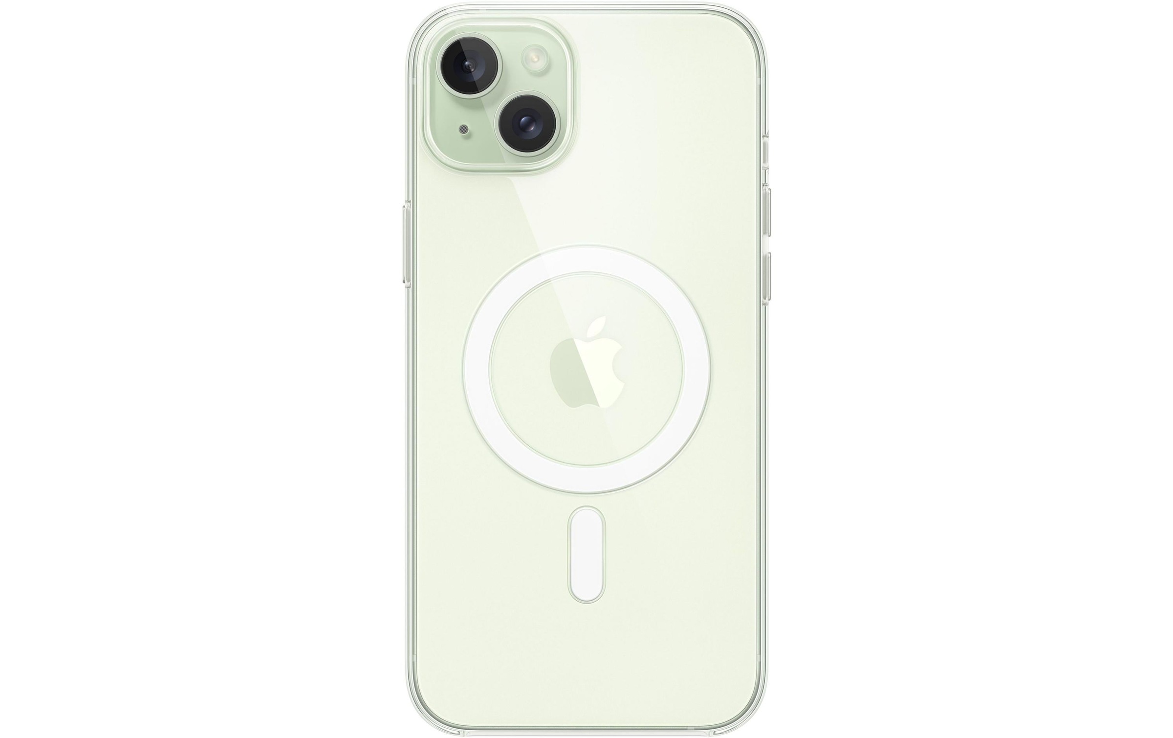 Apple Smartphone Clear Case mit MagSafe, iPhone 15 Plus, Transparent