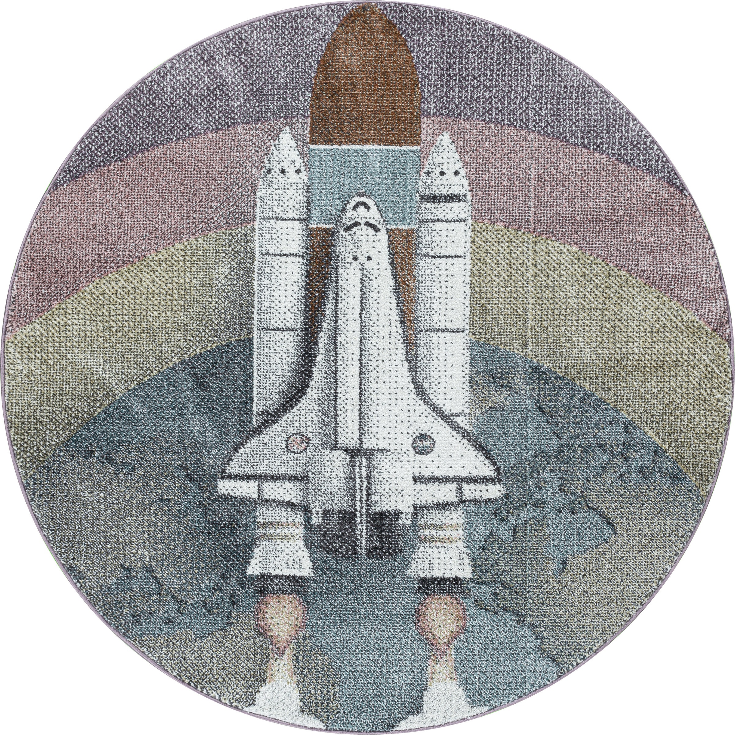 Image of Ayyildiz Teppiche Teppich »FUNNY 2111«, rund, 11 mm Höhe bei Ackermann Versand Schweiz