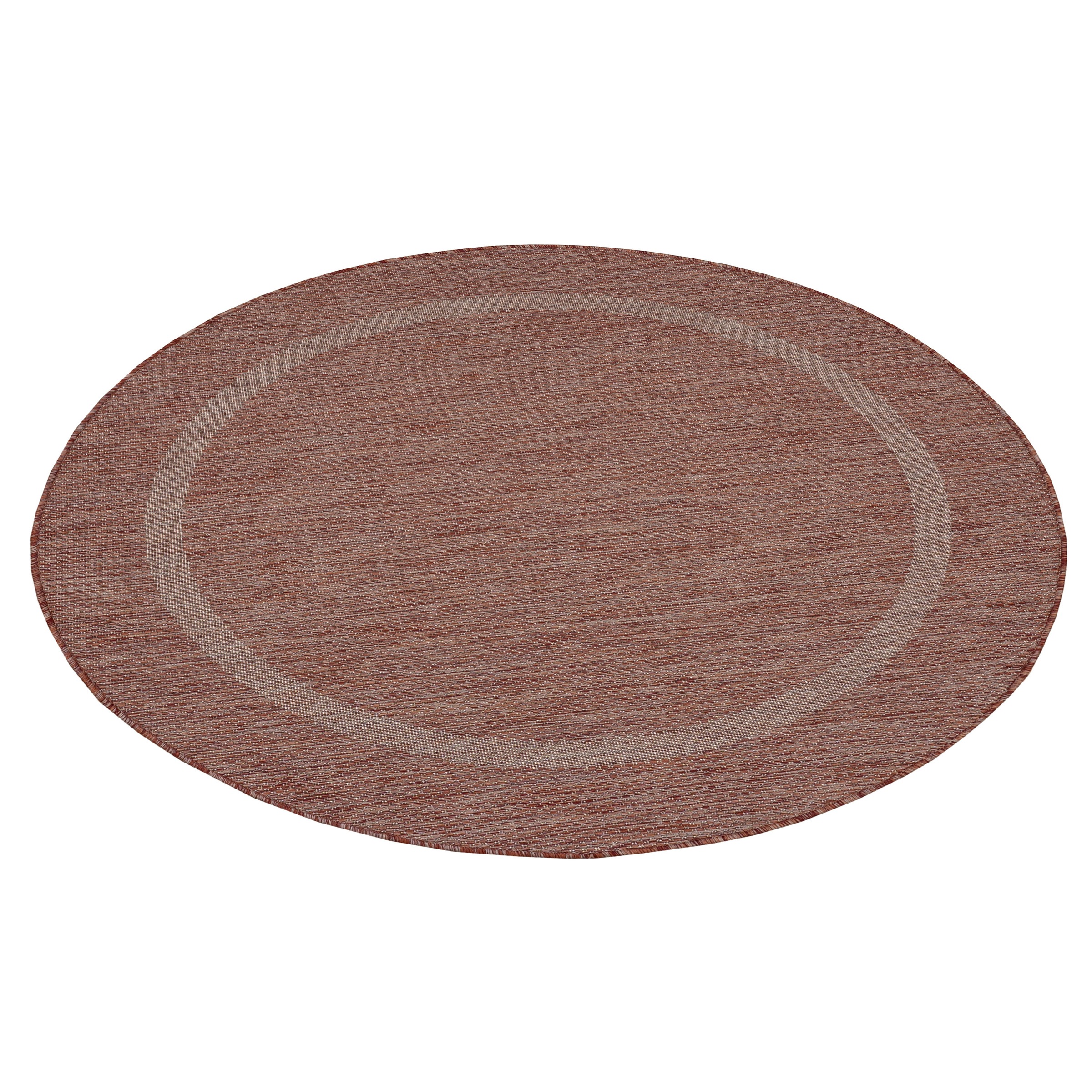 Ayyildiz Teppiche Outdoorteppich »RELAX 4311«, rund, 5 mm Höhe, pflegeleicht, robust, In- und Outdoor geeignet, grosse Farbauswahl