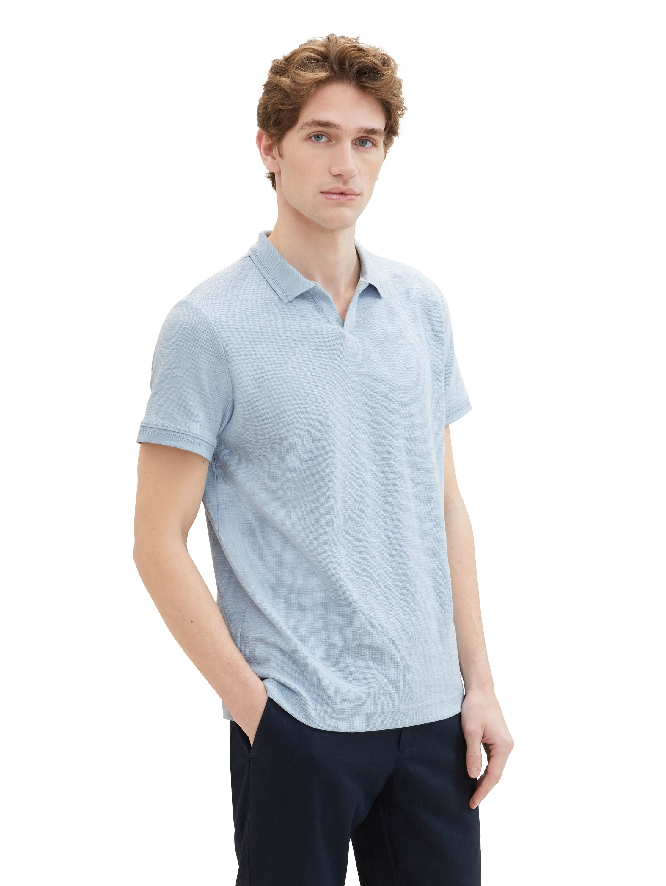 TOM TAILOR Poloshirt, mit Struktur