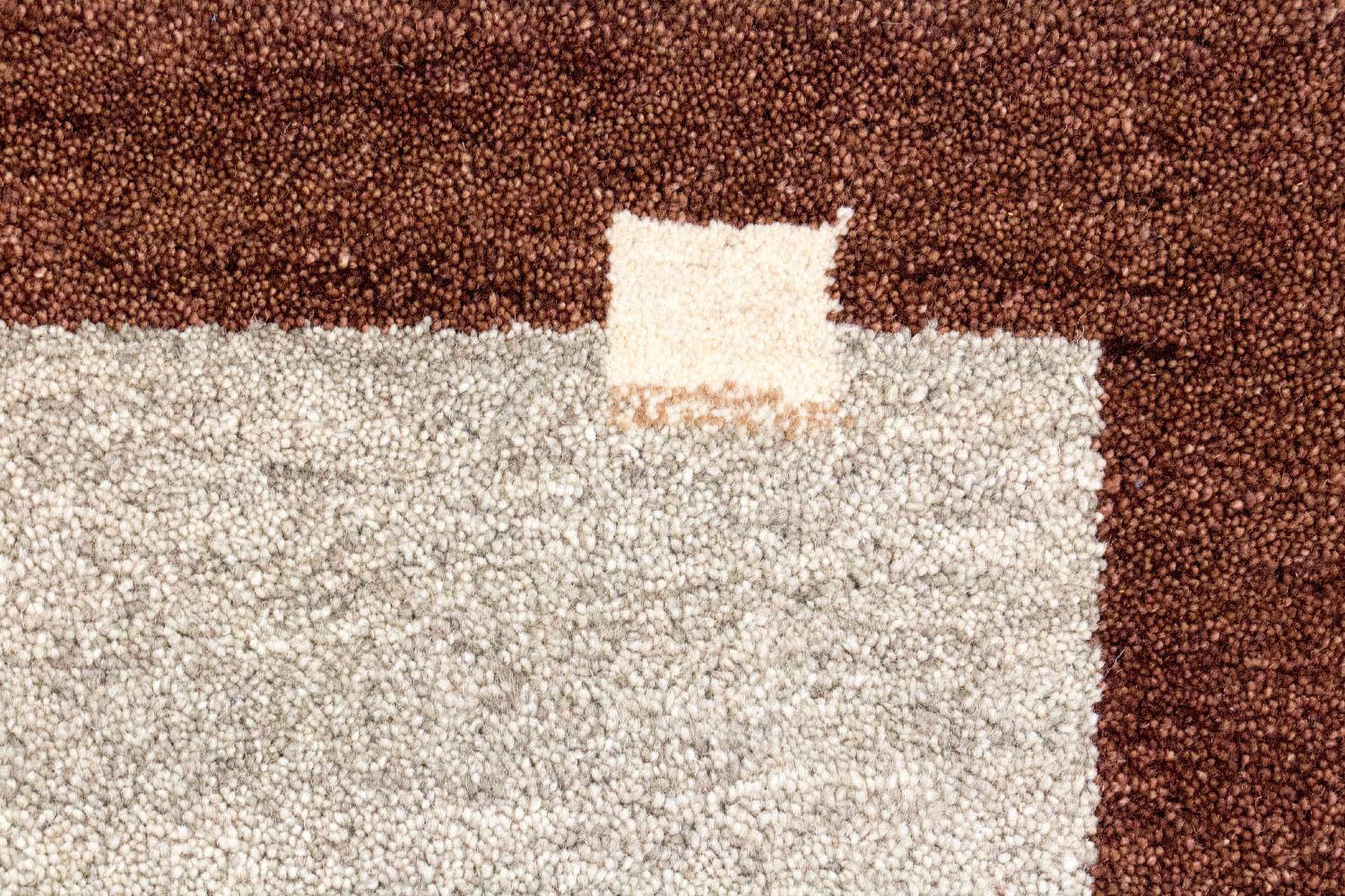 morgenland Wollteppich »Gabbeh Teppich handgeknüpft grau«, rechteckig,  handgeknüpft jetzt kaufen