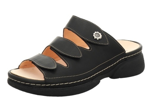 Think! Pantolette »CAMBIO«, Blockabsatz, Sommerschuh, Schlappen mit Wechselfussbett