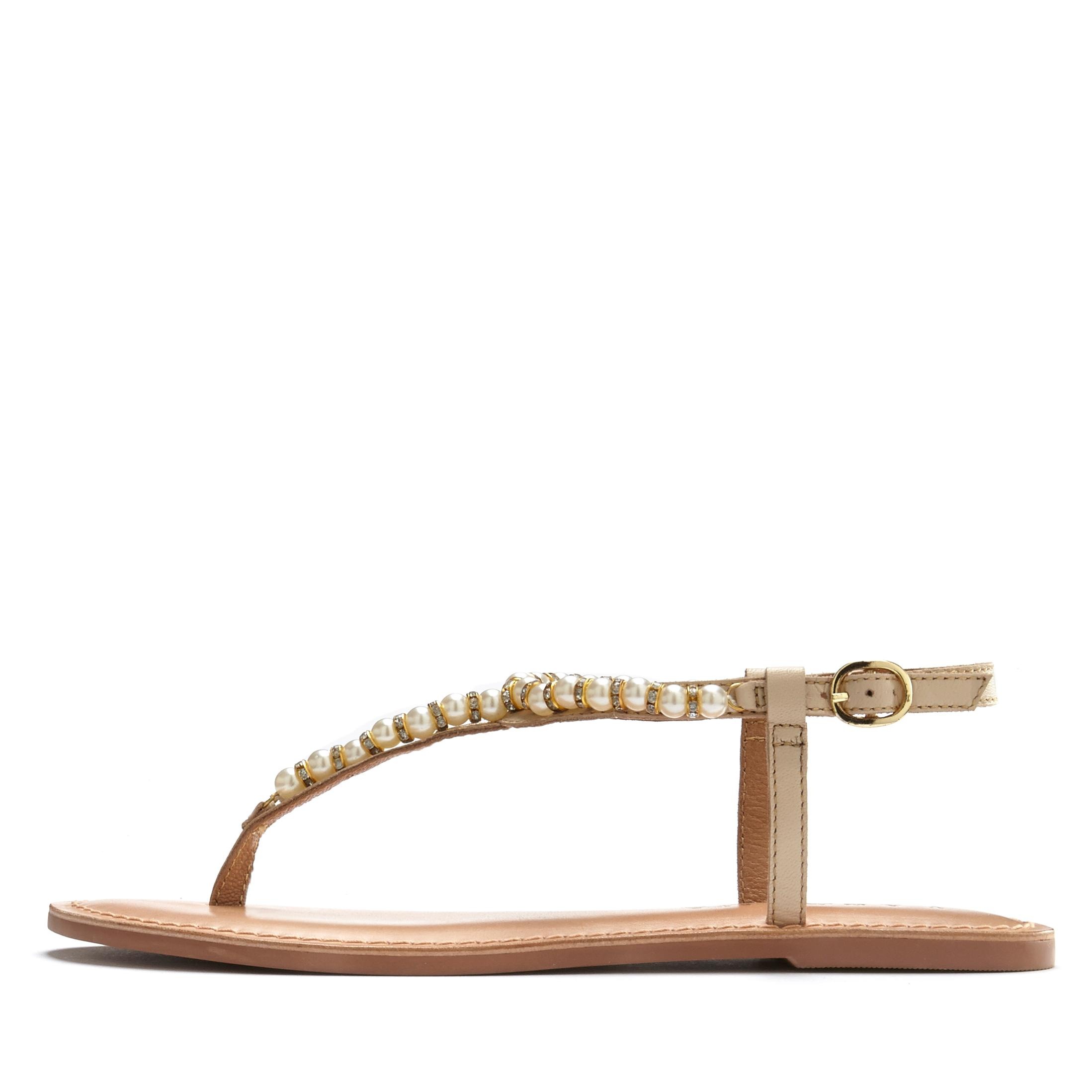 Image of LASCANA Zehentrenner, mit Perlen aus Leder bei Ackermann Versand Schweiz