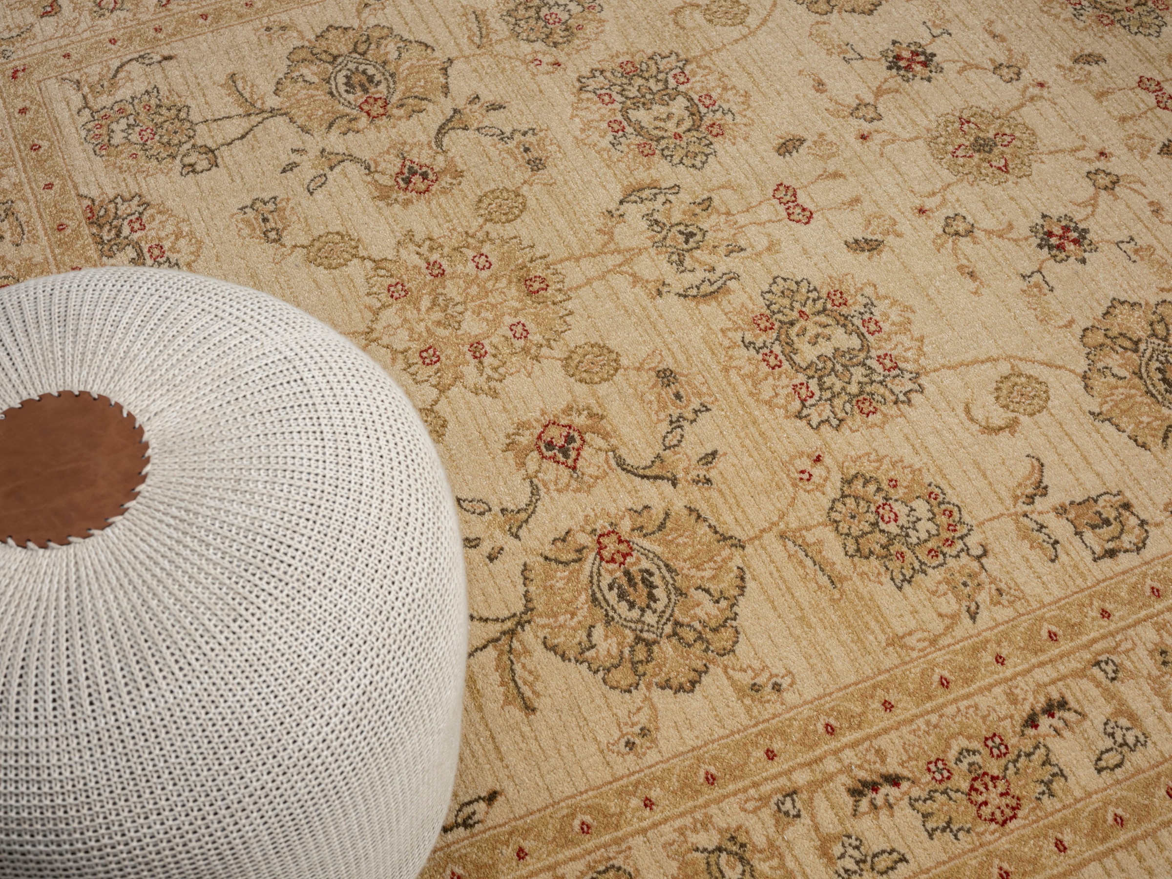 Myflair Möbel & Accessoires Teppich »Maryam 4« rechteckig 7,5 mm Höhe Kurzflor, Orient Optik, edler Glanz, mit Fransen, besonders weich