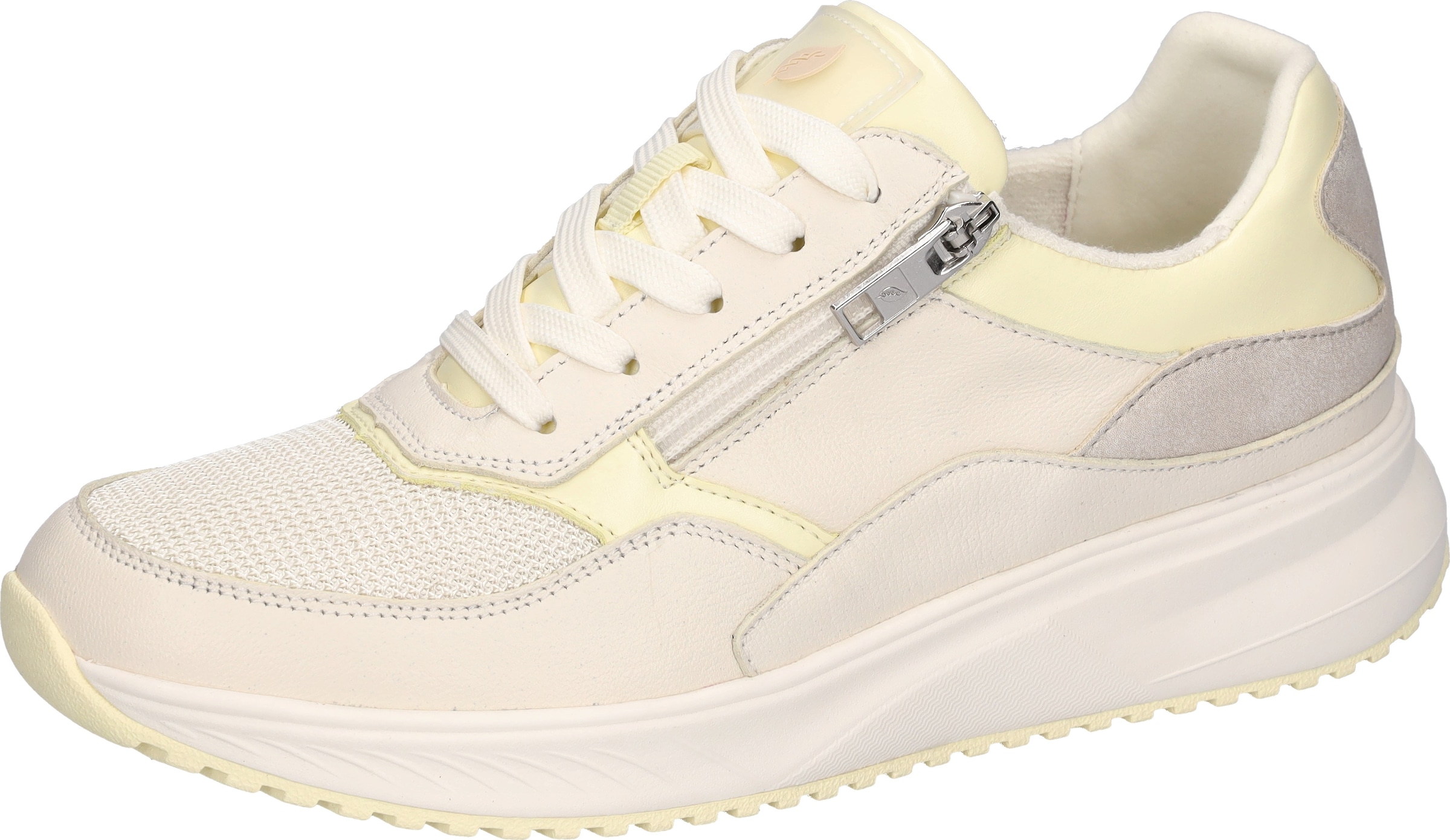 Image of Waldläufer Sneaker "H-MARA" Halbschuh, Freizeitsneaker, Schnürer mit Reissverschluss, H-Weite