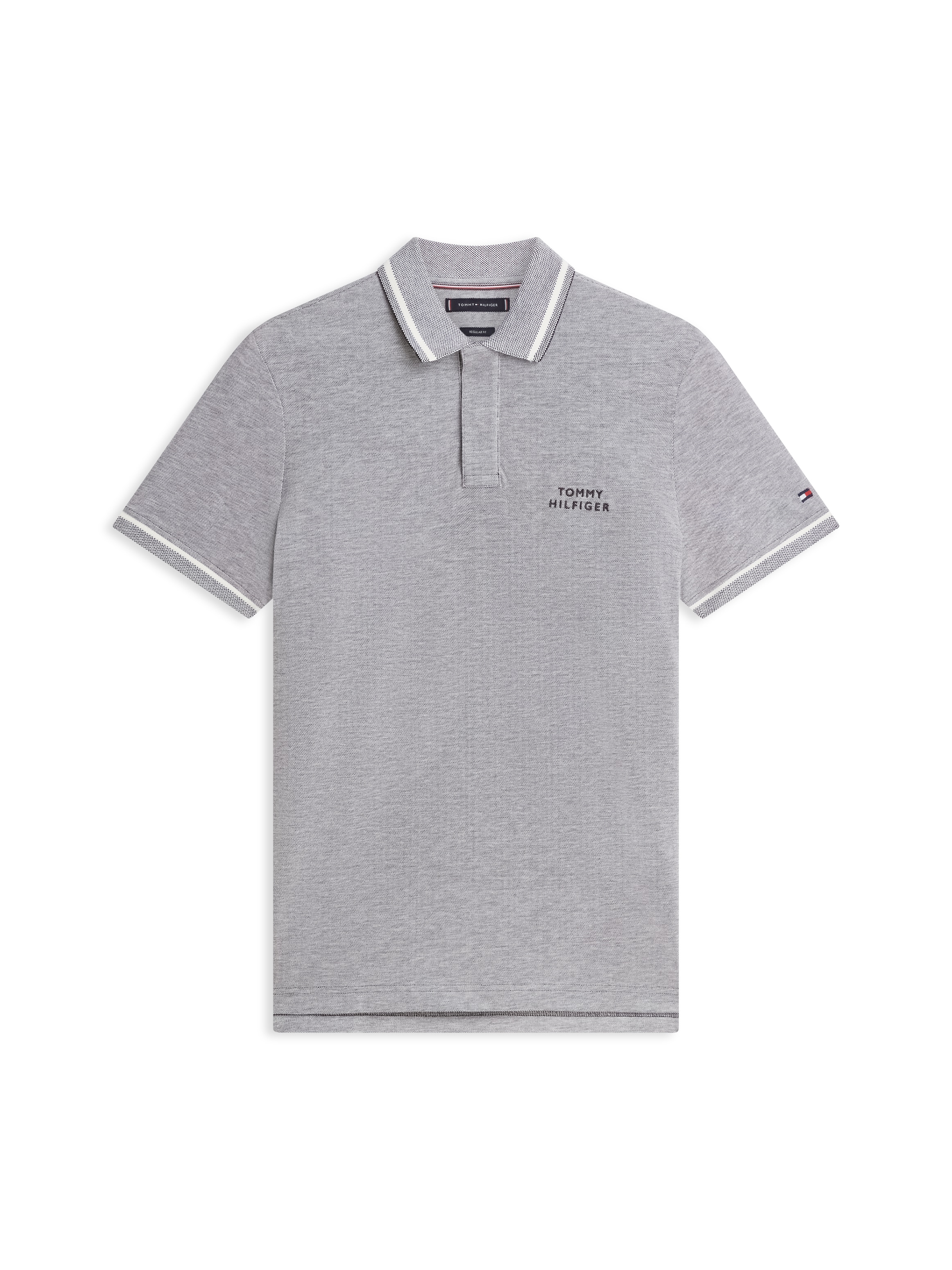 Tommy Hilfiger Polo »OXFORD TWO TONE REGULAR PLACKET« regular fit avec col polo