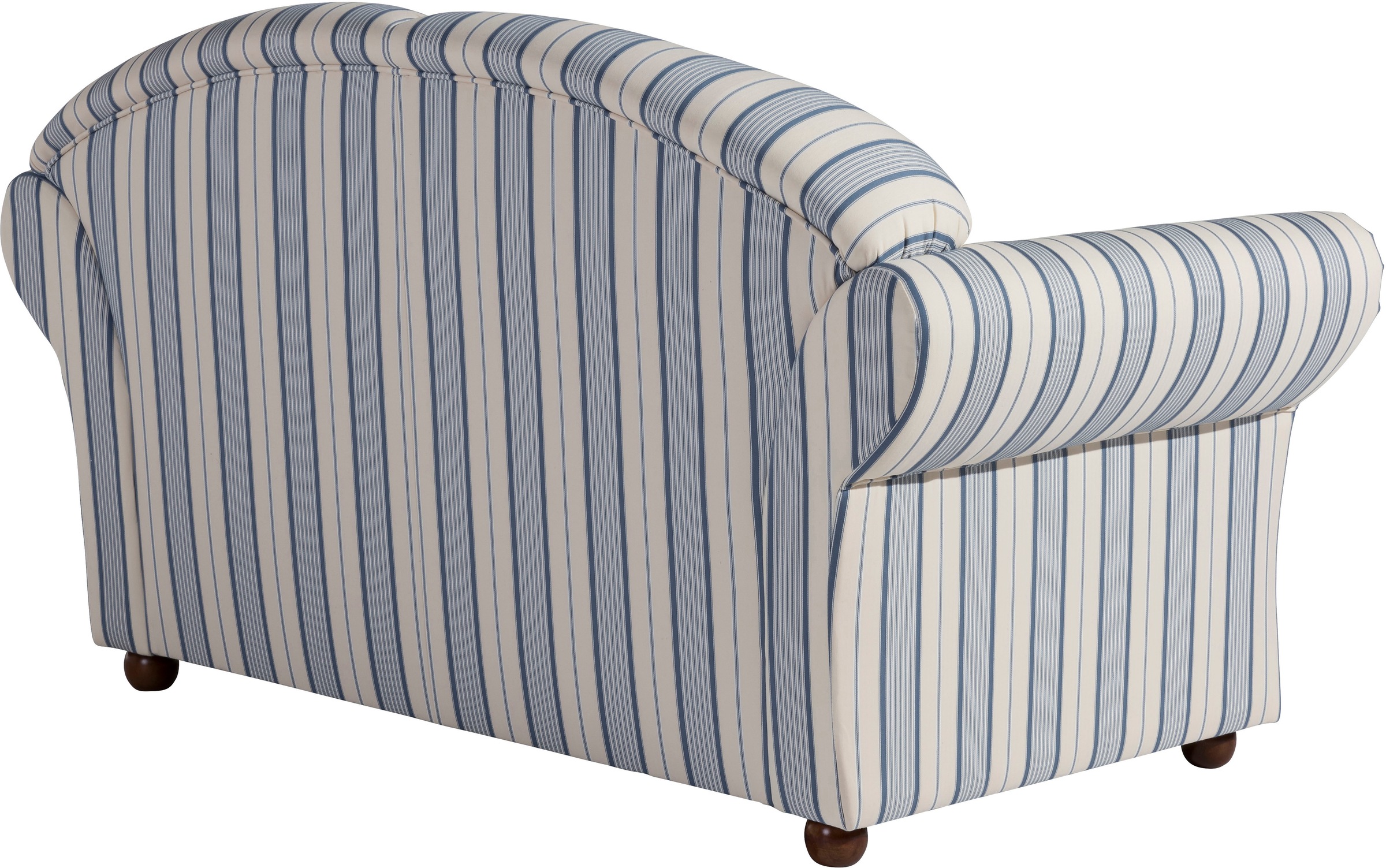 Max Winzer® 2-Sitzer »Caros, klassisch modernes Sofa im Landhausstil, mit hohem Sitzkomfort«, Retro, bequem durch Federkernunterfederung, Streifendesign