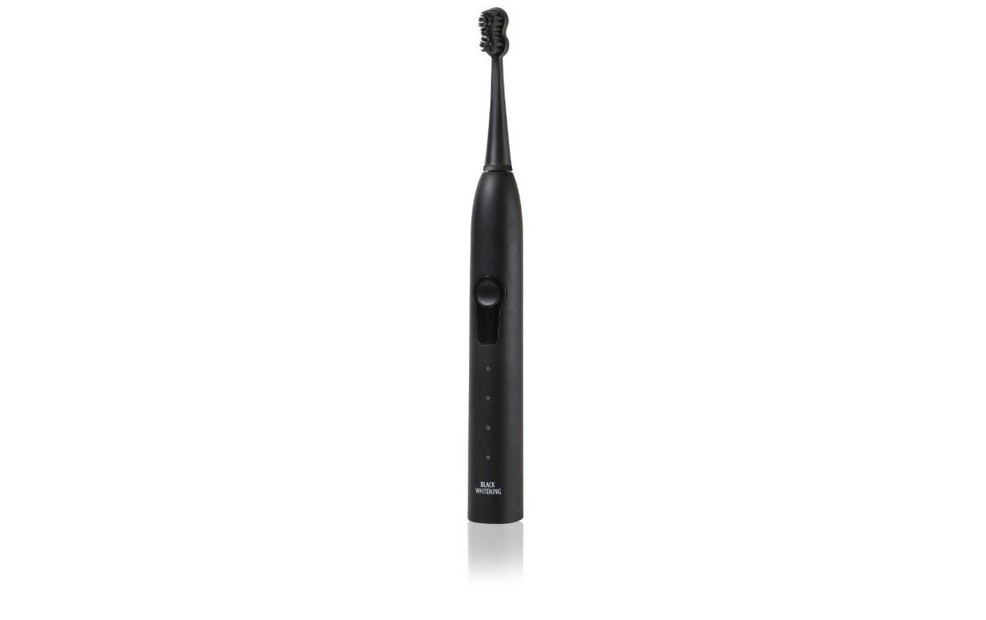 Schallzahnbürste »Megasmile Schallzahnbürste Schwarz« 2 Stk. Aufsteckbürsten spezielle Wirksamkeit durch Aktivkohle
