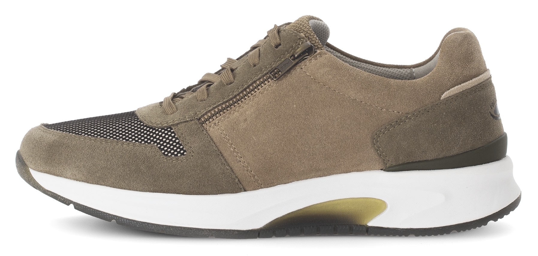 rollingsoft Keilsneaker  , Freizeitschuh, Halbschuh, Schnürer mit Aussenreissverschluss, G-Weite
