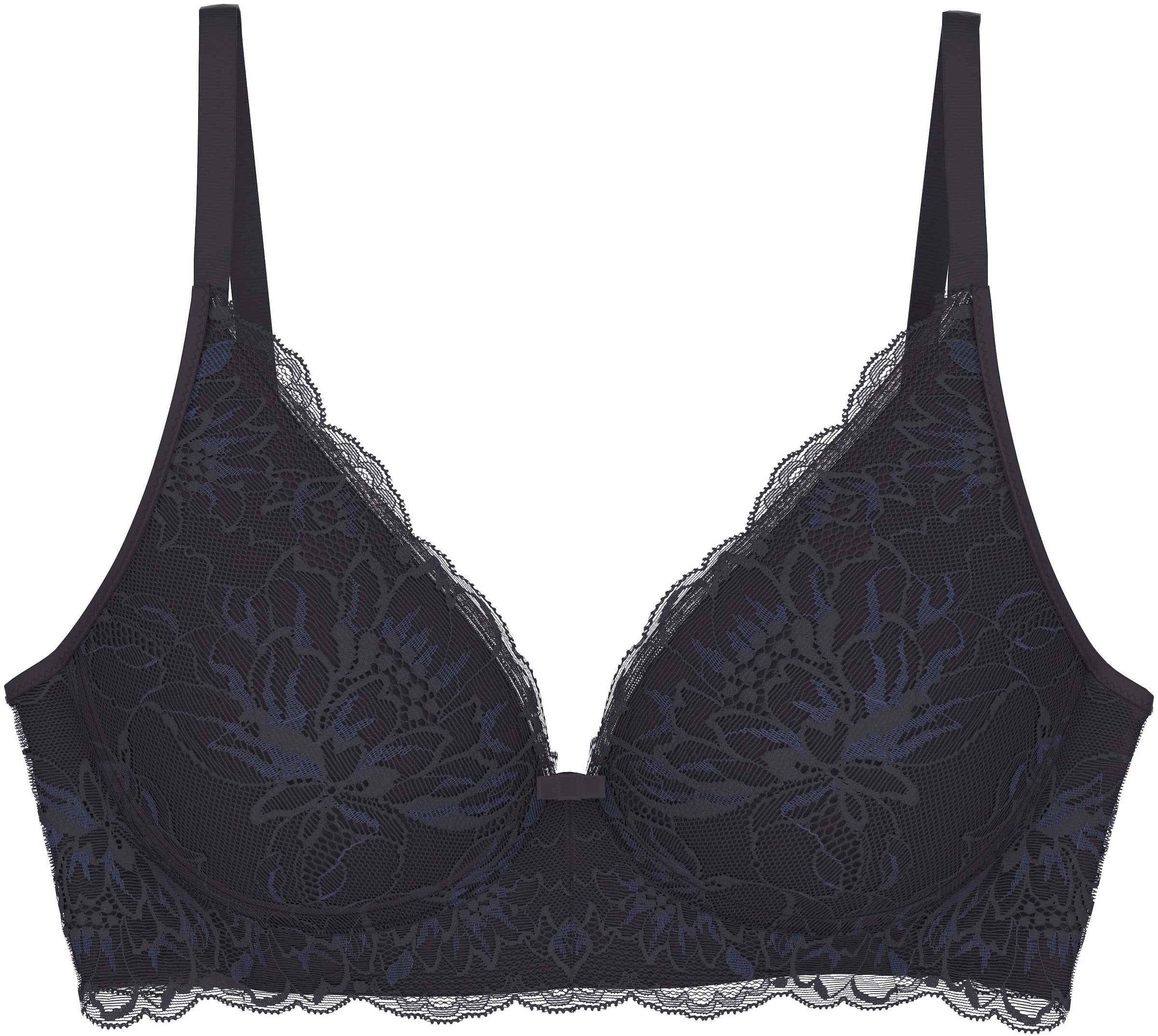Triumph Bügelloser BH »Amourette Charm T«, Stretch-Spitze, leicht, weich, tiefer V-Ausschnitt