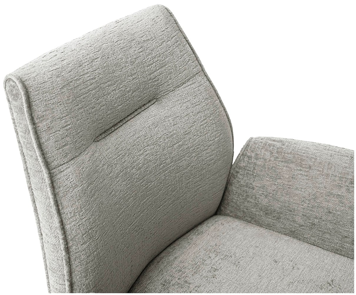 MCA furniture Esszimmerstuhl »DIVERIA«, Chenilleoptik, (2er-Set) 4-Fuss-Stuhl,drehbar 360°,belastbar 120 kg,Sitzhöhe ca. 50cm