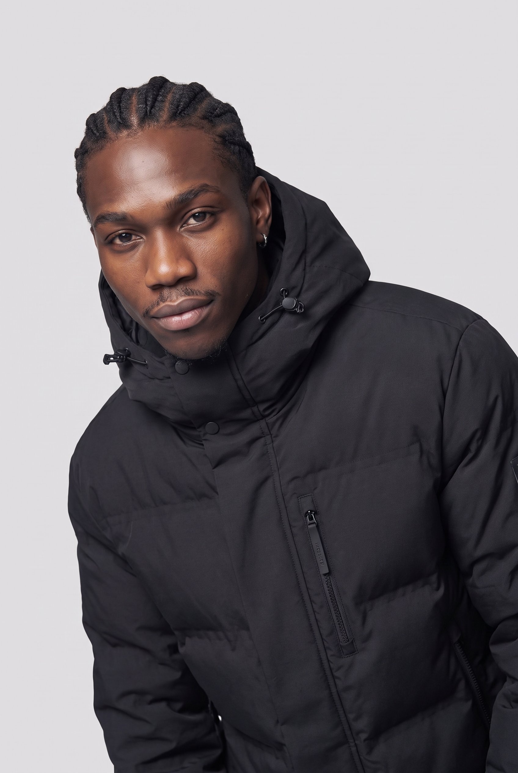 Image of Jack & Jones Steppjacke "JCOTRACE ALPHA PUFFER JACKET" mit Kapuze Kunstfaser, regular fit
