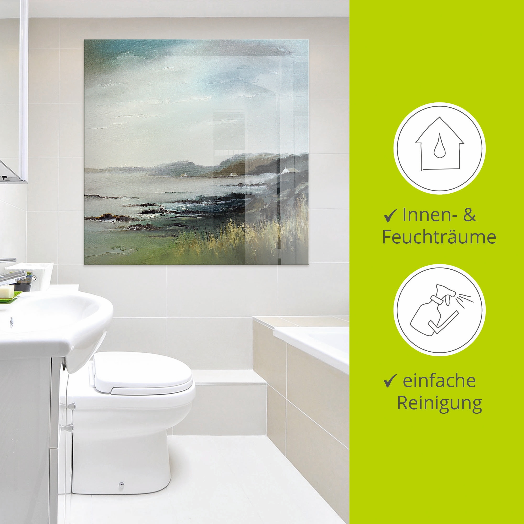 Artland Tableau en verre »See« 1 cuis tlg. in verschiedenen Grössen