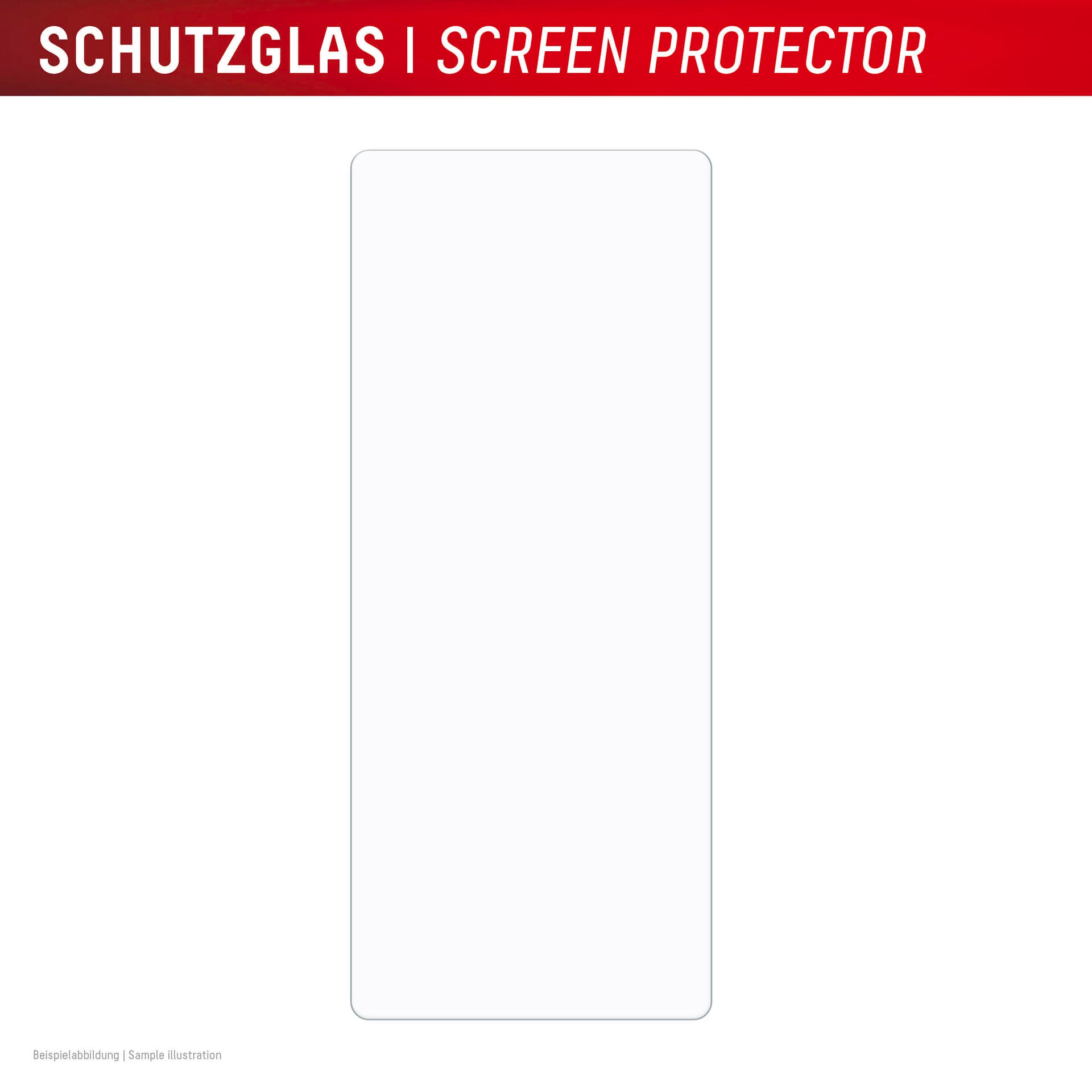 Displex Displayschutzglas »Smart Glass«, Displayschutzfolie, Schutzfolie, Bildschirmschutz, kratz- & stossfest