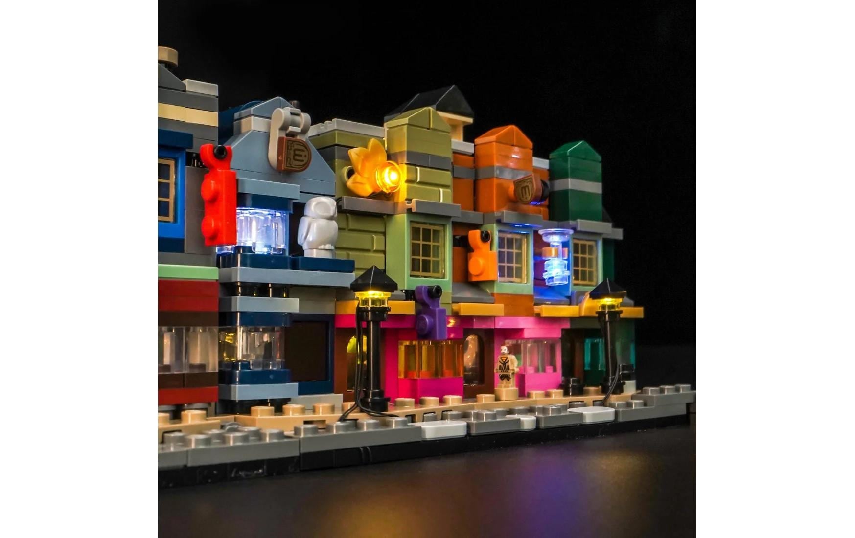   Steinbaukasten »BrickBling LED-Licht-Set für LEGO® Harry Potter: Die Zauberläden«