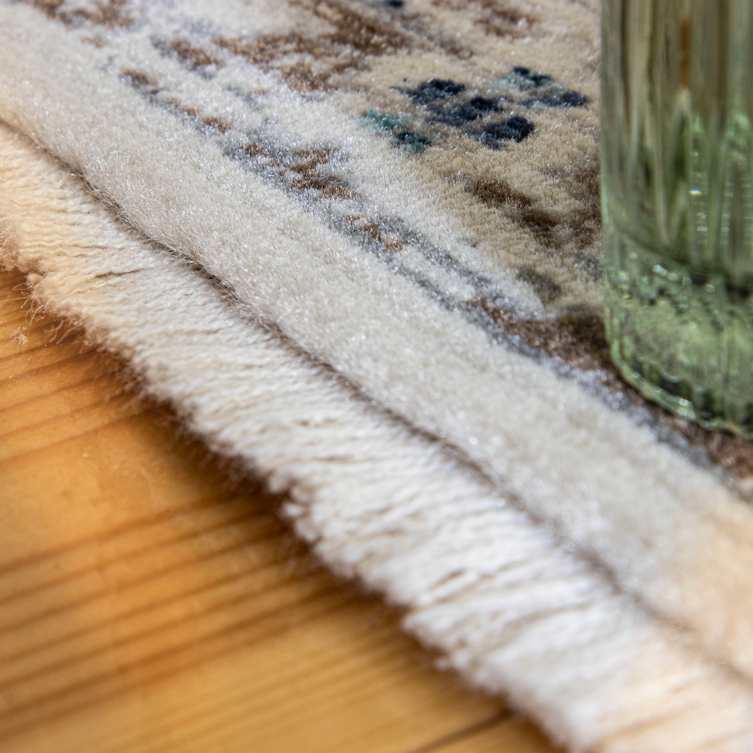 Obsession Teppich »My Inca 359« rechteckig 6 mm Höhe Kurzflor, Orient-Optik, Vintage Design, mit Fransen