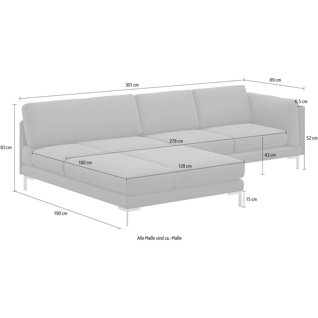 machalke® Ecksofa »vivien«