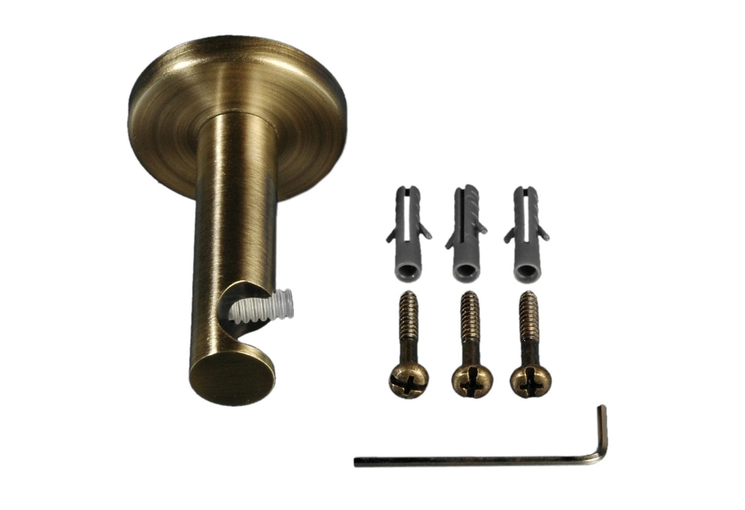 Liedeco Gardinenstangenhalter für Gardinenstangen Ø 16 mm