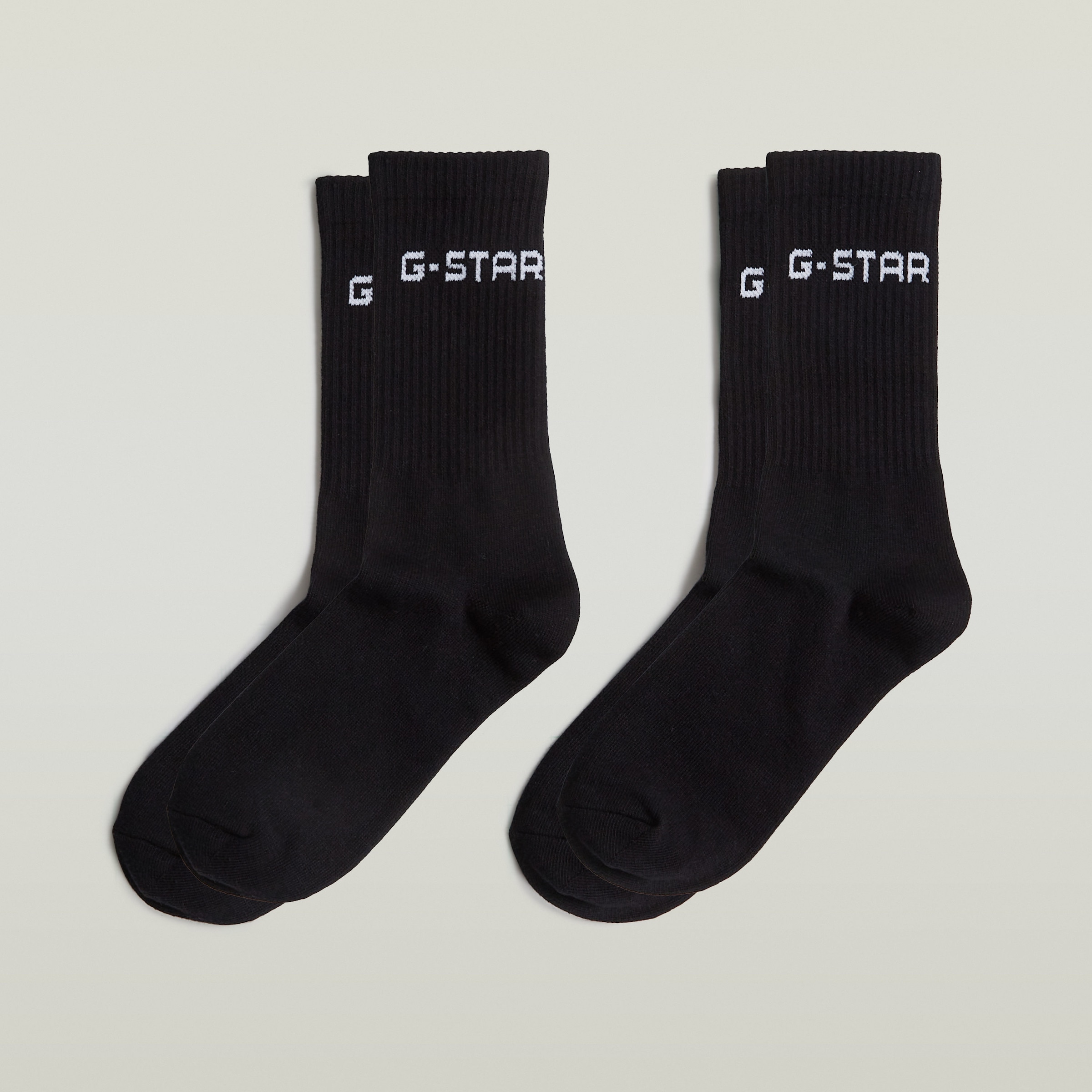 Socken »Sport Socken 2-Pack«, (Packung, 2 Paar), mit Logo-Strick