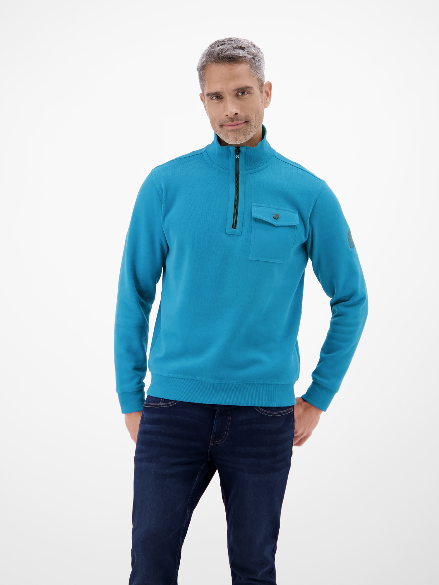 Image of LERROS Sweatshirt "Herren Troyer, stylisch-legér"