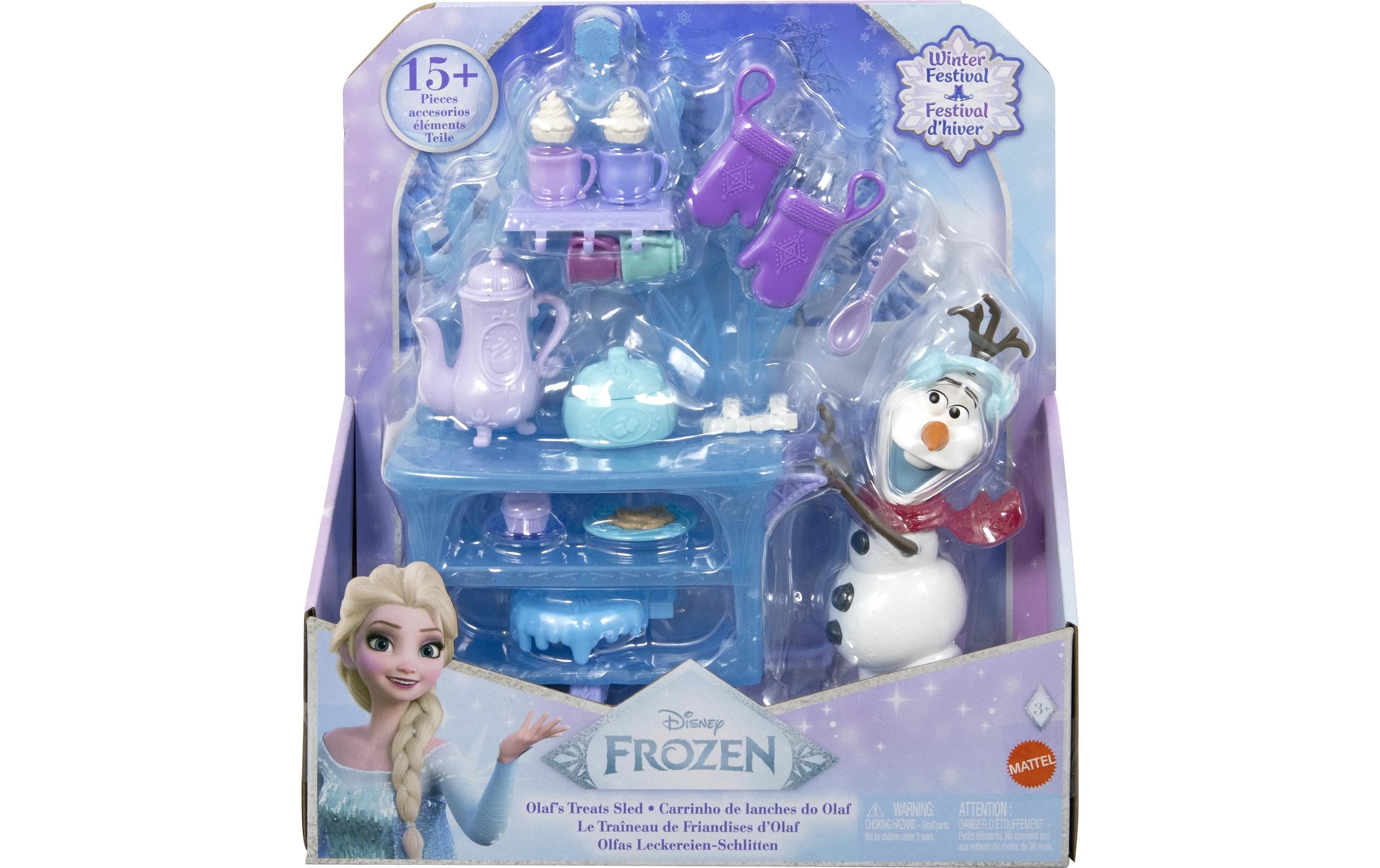 Disney Frozen Anziehpuppe »Disney Frozen Icy Ice Olaf Cart«