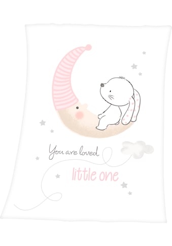 Baby Best Babydecke »Little Bunny«, mit niedlichem Häschendesign,  Kuscheldecke bequem kaufen