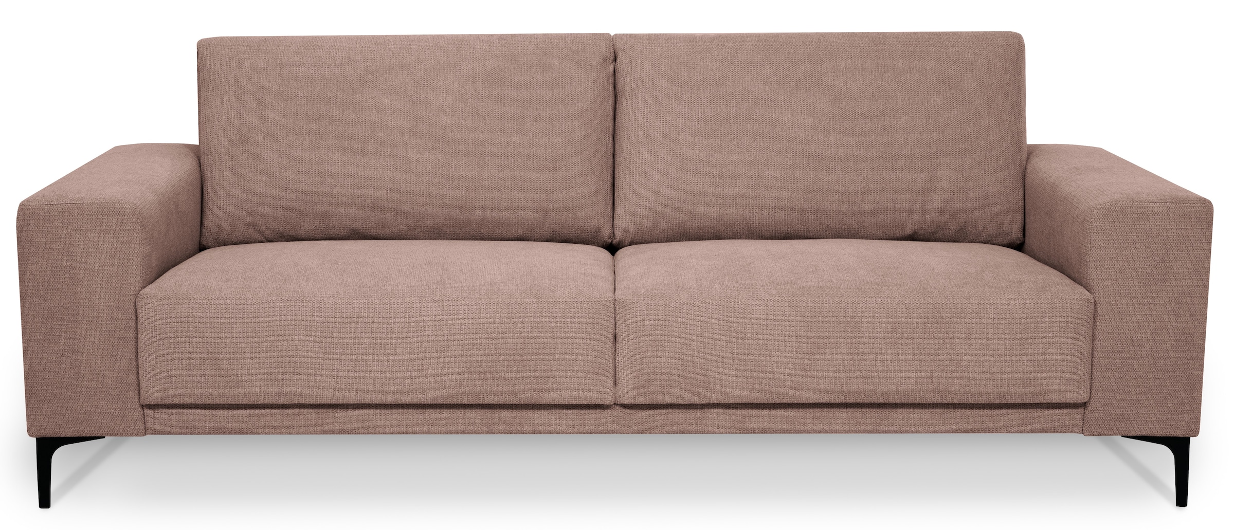 GOODproduct 3-Sitzer »Xander« Breite 224 cm, Soft-Touch Chenille, schwarze Metallfüsse