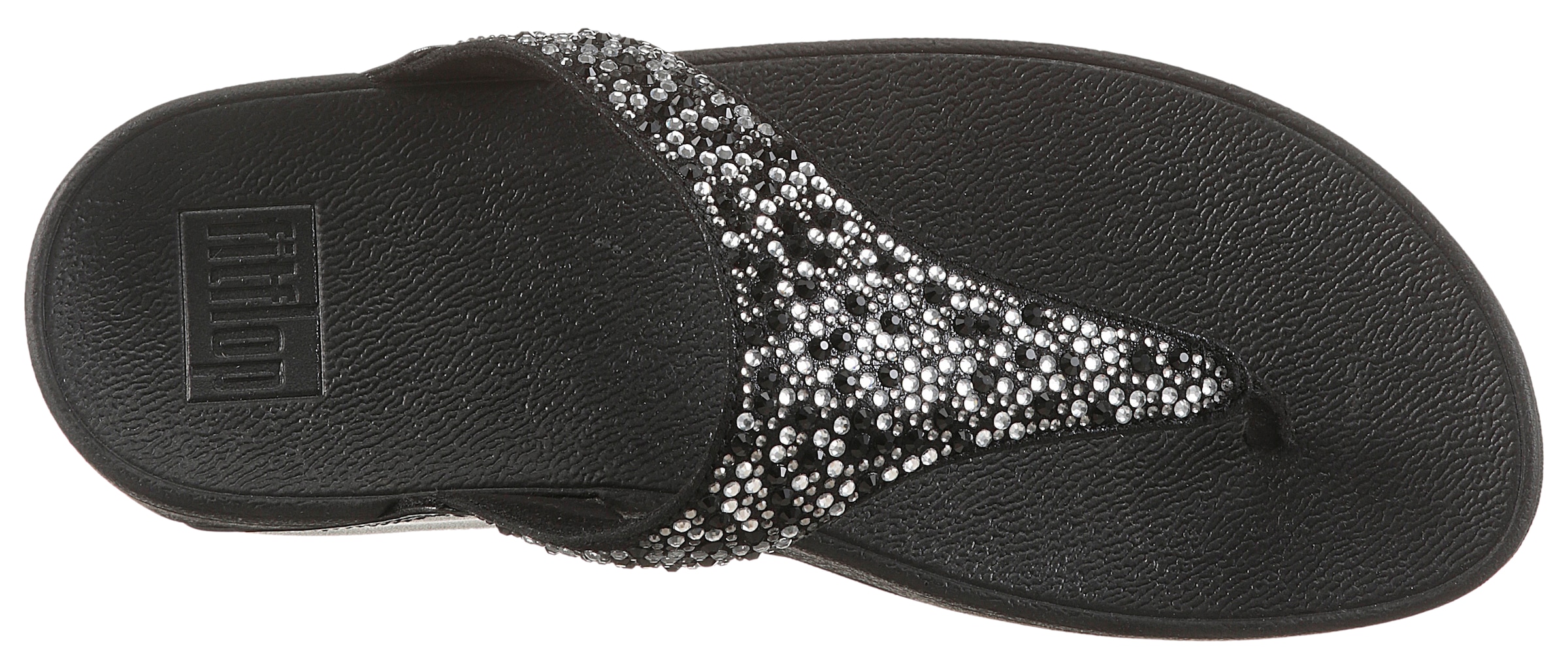 Fitflop Zehentrenner »LULU CRYSTAL«  , Sandale, Pantolette mit Schmucksteine