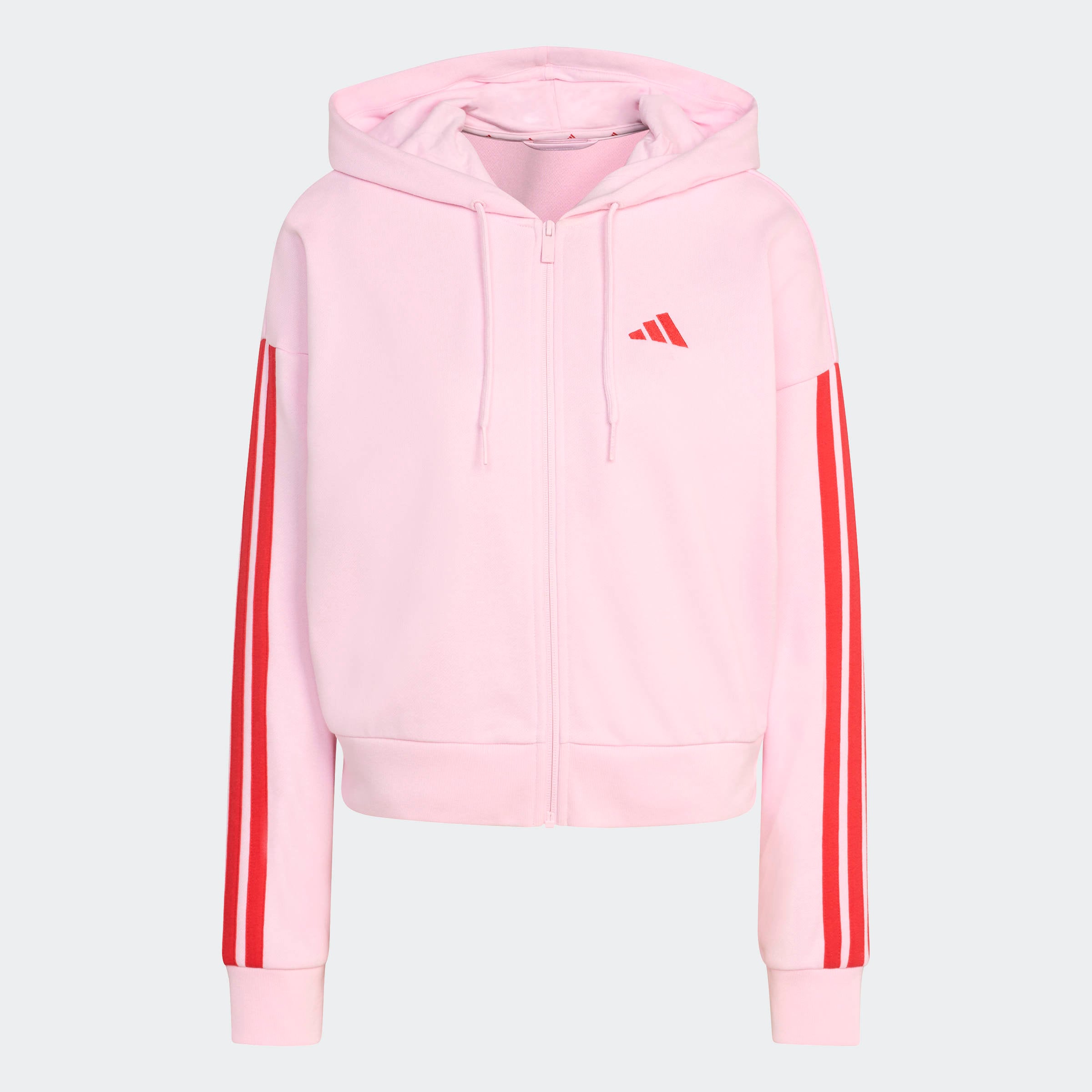 adidas Sportswear Kapuzensweatshirt »ESSENTIALS 3-STREIFEN FRENCH TERRY«

