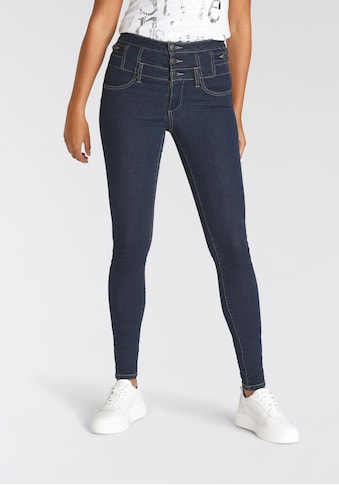 Skinny-fit-Jeans, High Waist