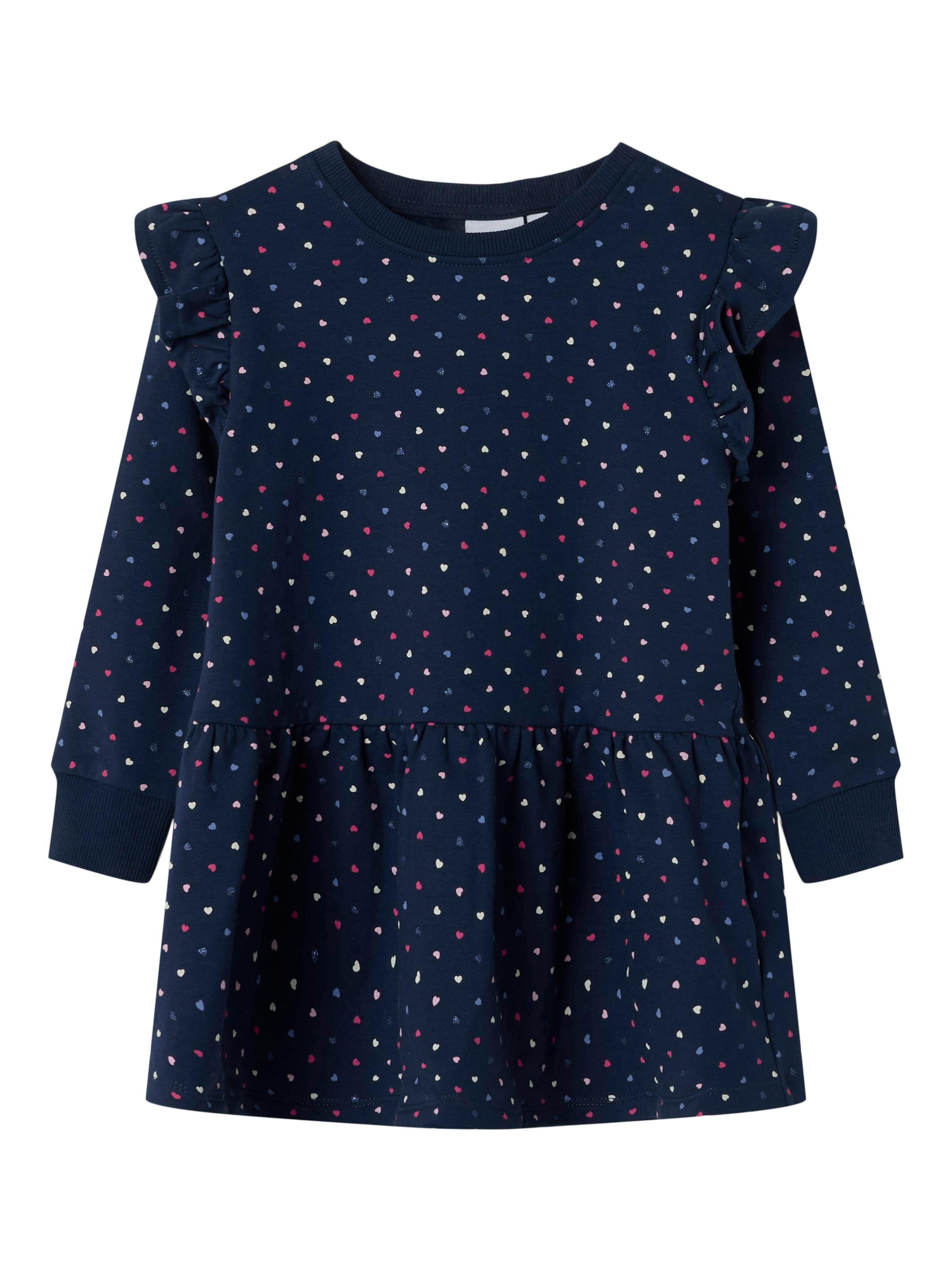 Name It Minikleid »NMFOEANA LS SWE DRESS BRU PB«