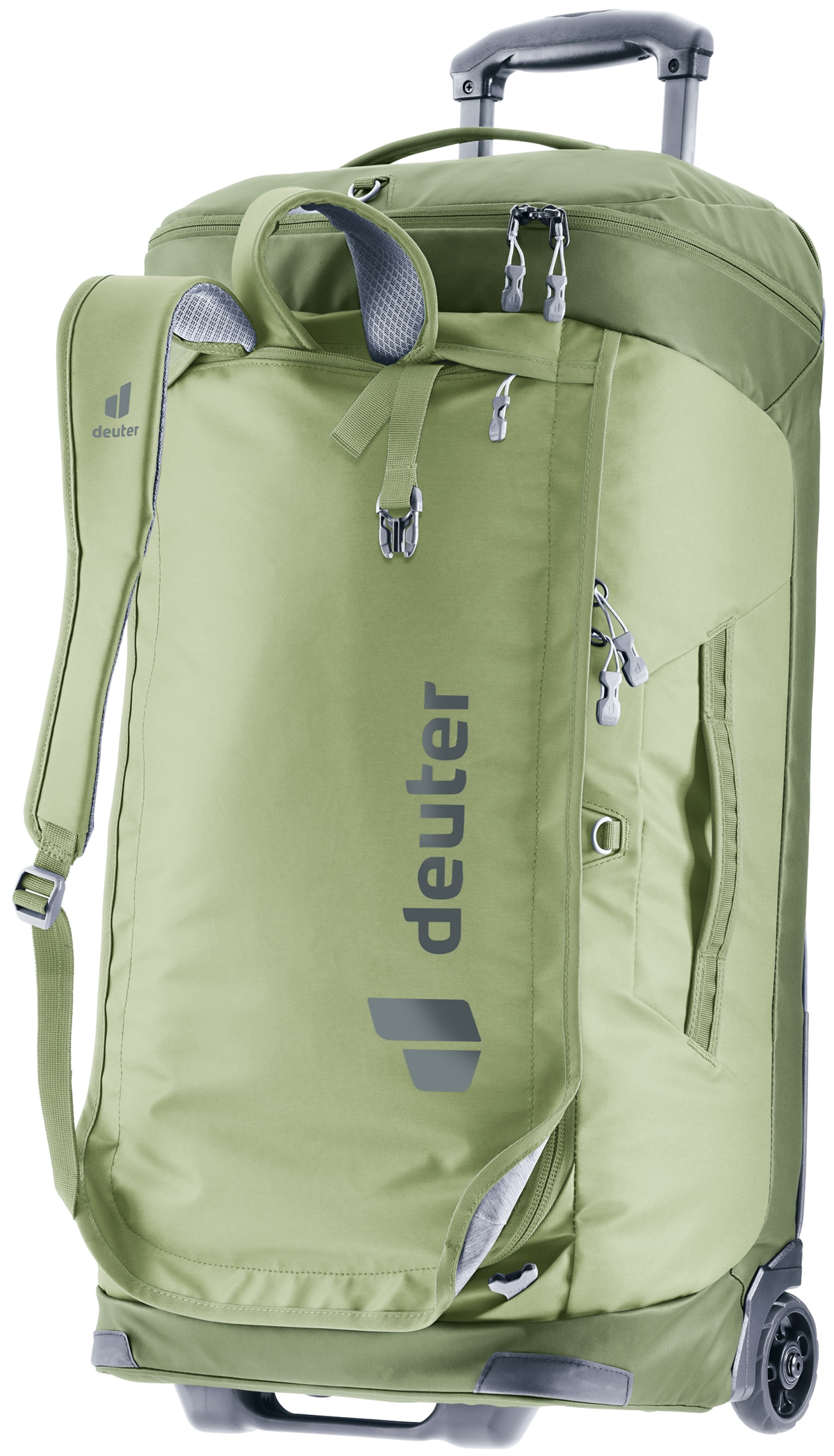 Image of deuter Reisetasche "Duffel Pro Movo 60" mit 60 Liter Volumen, aus Polyester, breites Format, hohe Form