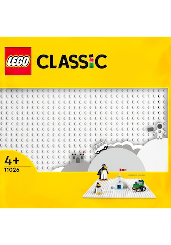 LEGO® Konstruktionsspielsteine »Weisse Bauplatte (11026), LEGO® Classic«, (1 St.),... kaufen