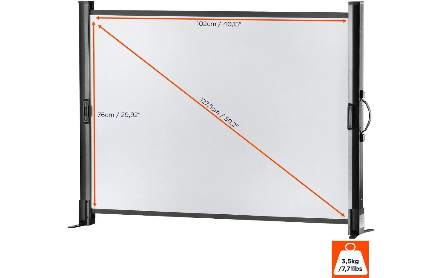 Celexon Tischleinwand »102x76 cm«