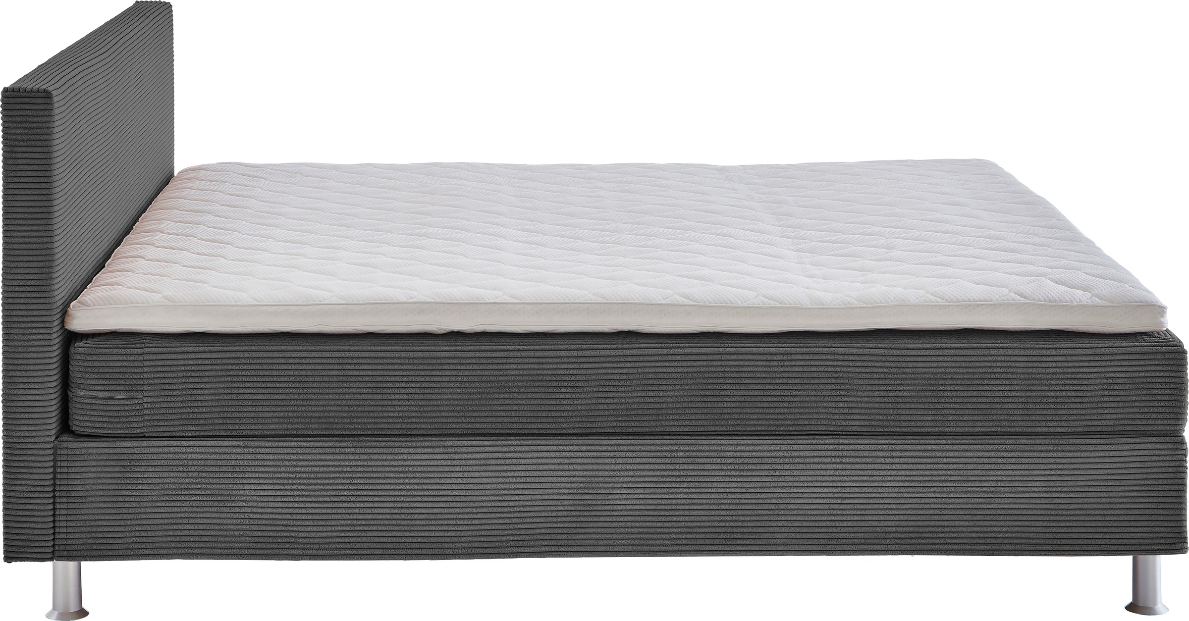 ATLANTIC home collection Boxbett »Edison«, inkl. Bonnellfederkern-Matratze und Topper