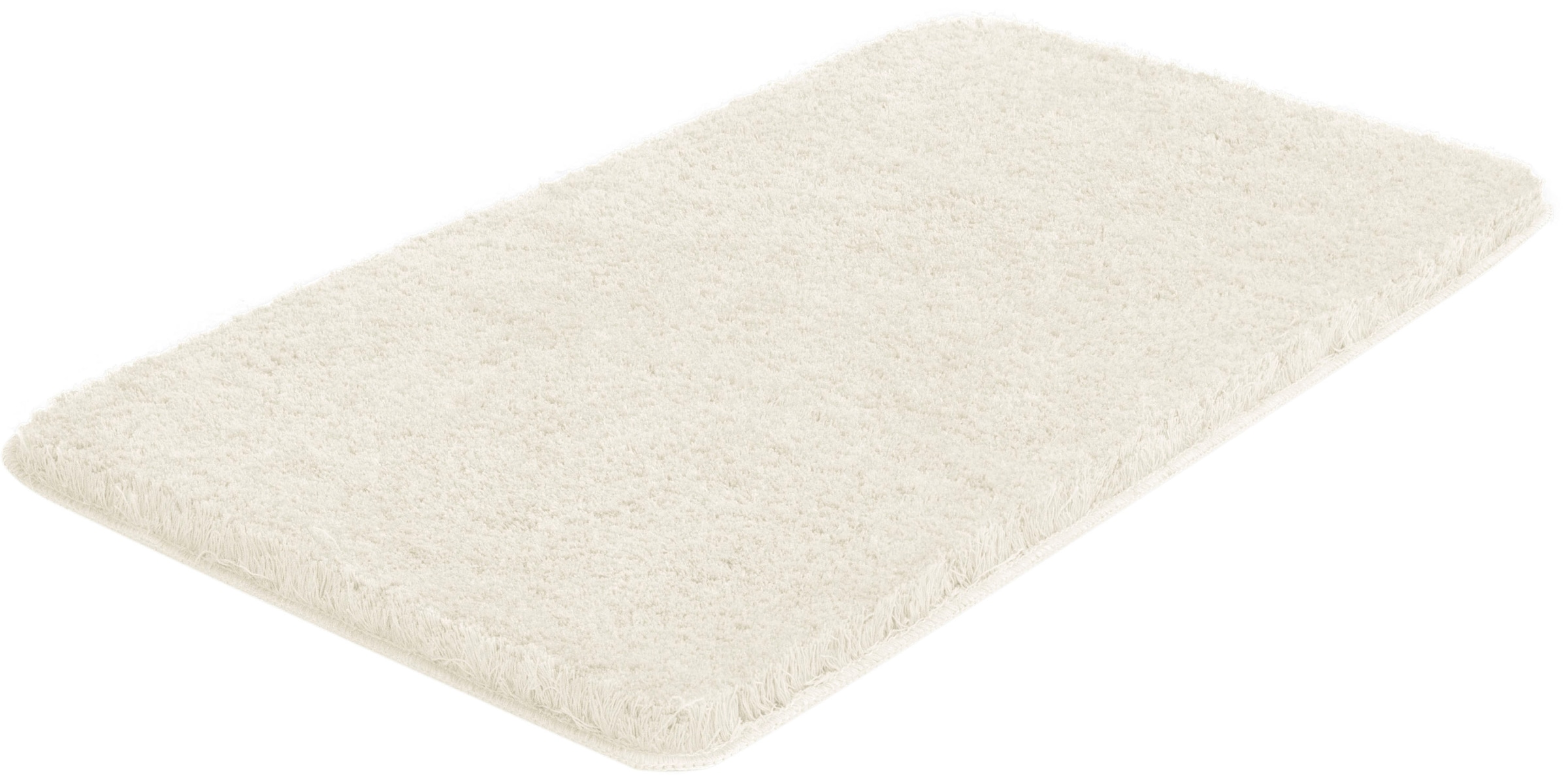 my home Badematte »Porto, sehr feiner Flor«, rutschhemmend beschichtet, fussbodenheizungsgeeignet-schnell trocknend-strapazierfähig, Badteppich, waschbar, Badematten auch als 3 teiliges Set erhältlich
