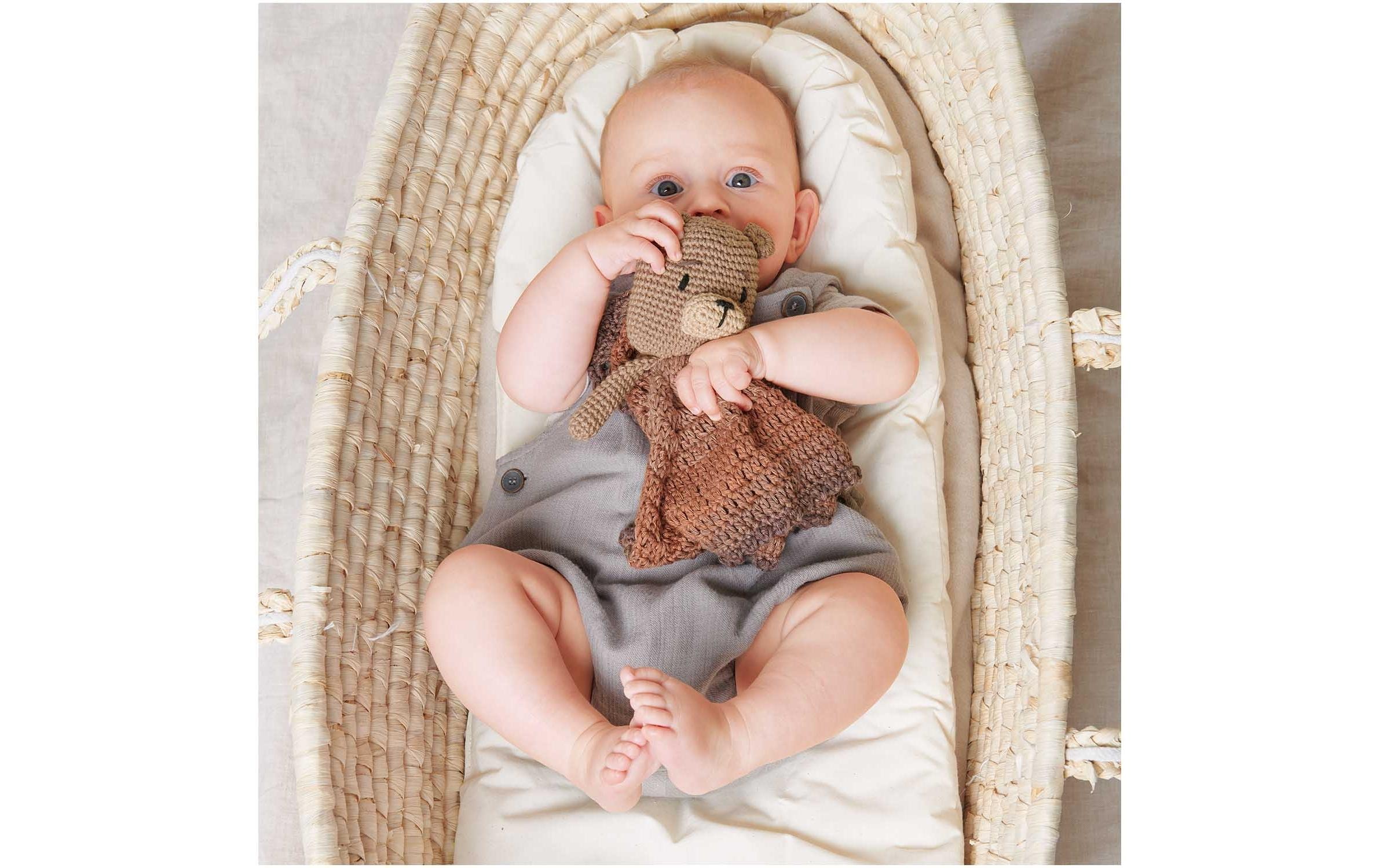 Rico-Design Verlag Kreativset »Baby Blankies Teddy, 8-teilig«