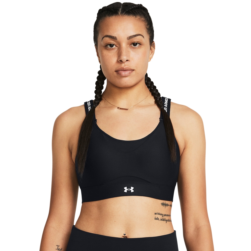 Image of Under Armour Sport-BH "UA INFINITY HIGH 2.0 BRA" elastischer Materialmix mit Elasthan, atmungsaktives Design