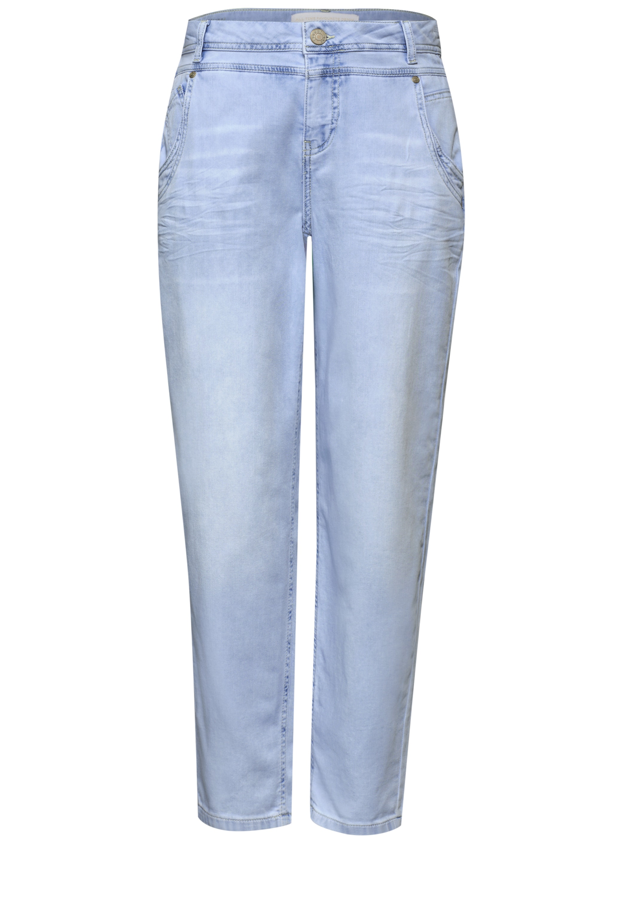 STREET ONE Jeans taille haute »Style Karrie« avec poches