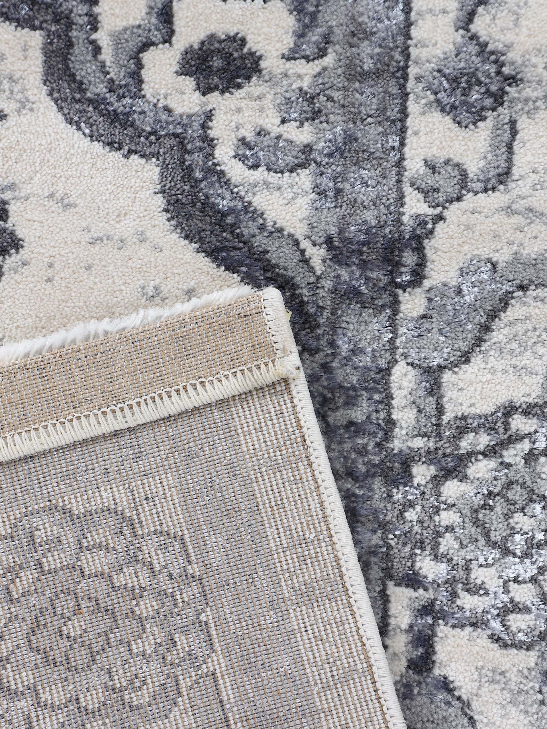 carpetfine Teppich »Holy« rechteckig 8 mm Höhe Vintage-Seiden-Optik, Wohnzimmer