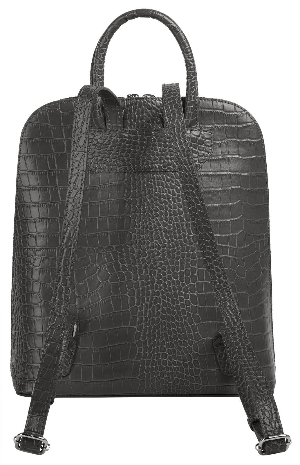 Cluty Cityrucksack, echt Leder, Made in Italy
