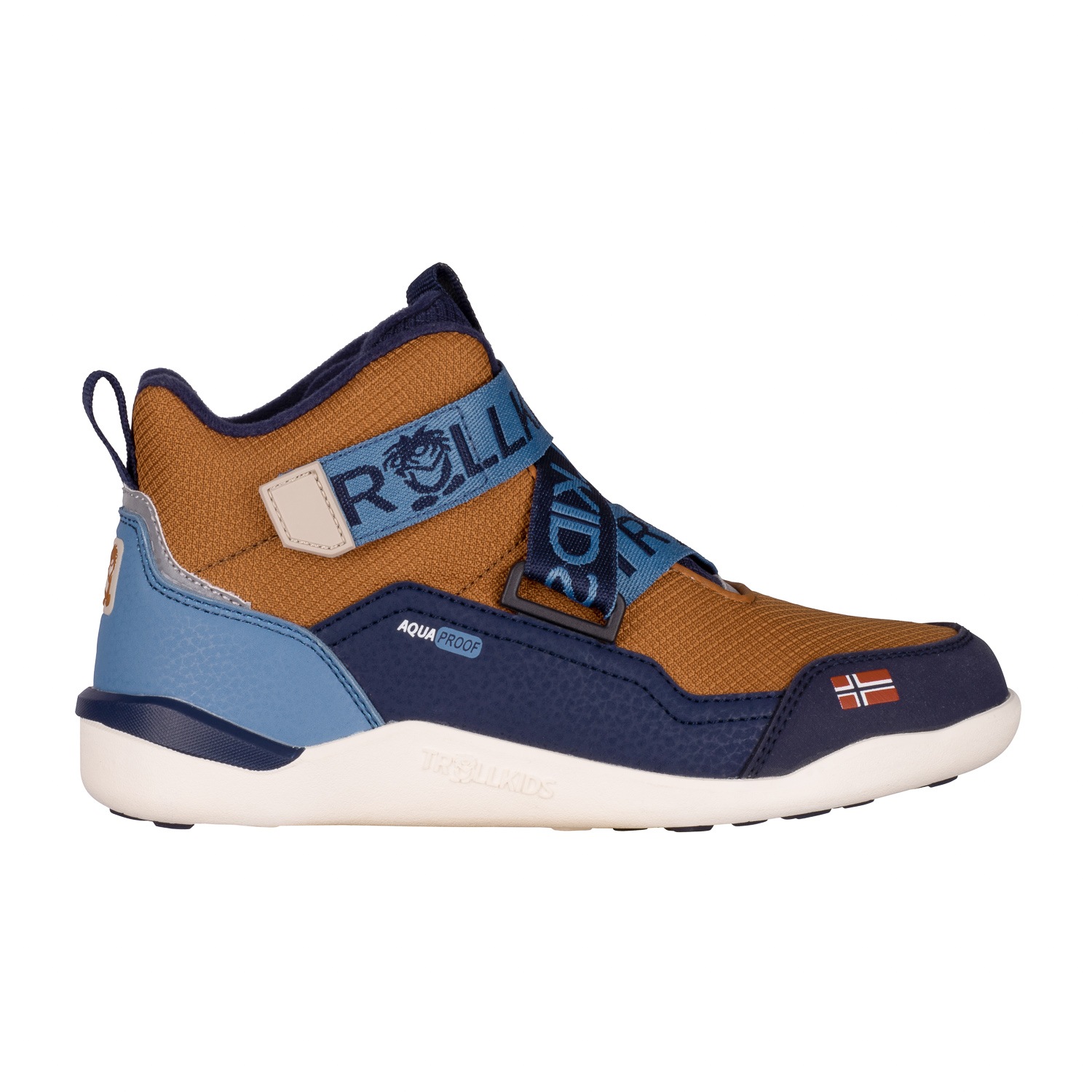 TROLLKIDS Barfussschuh »KIDS NORDFJORD BAREFOOT WINTER HIKER«  wasserdicht, warmes Fleecefutter