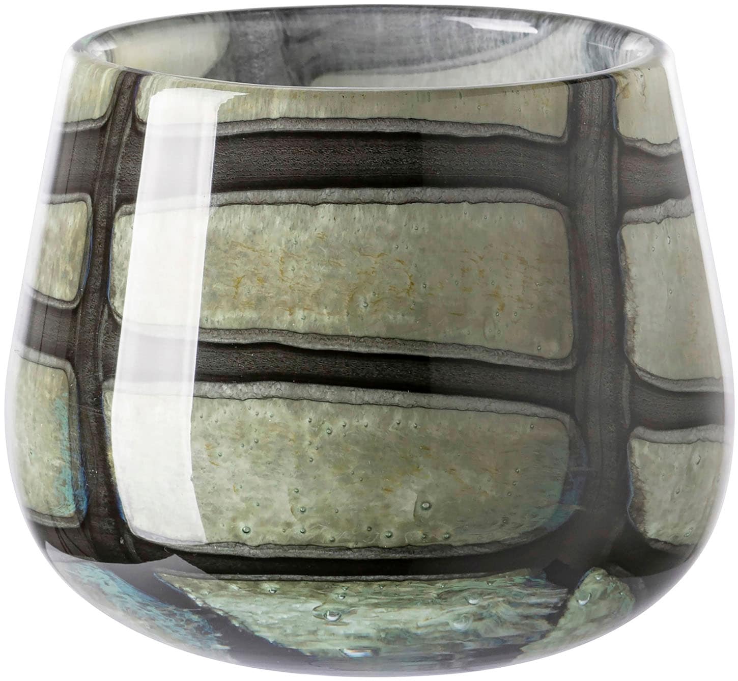 Image of Fink Tischvase "MARLY" Dekovase, Blumenvase, Windlicht, Vase aus Glas